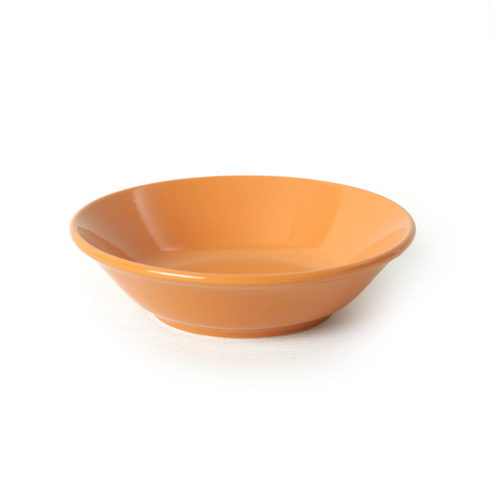 turuncu yemek tabağı - keramika