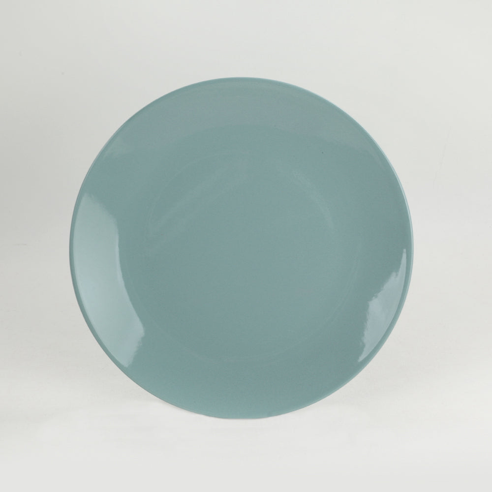 mavi servis tabağı - keramika