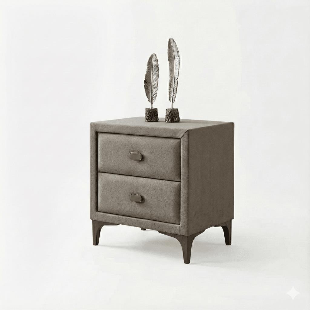 Rehome Fumat Komodin | Çekmeceli Yatak Komodini