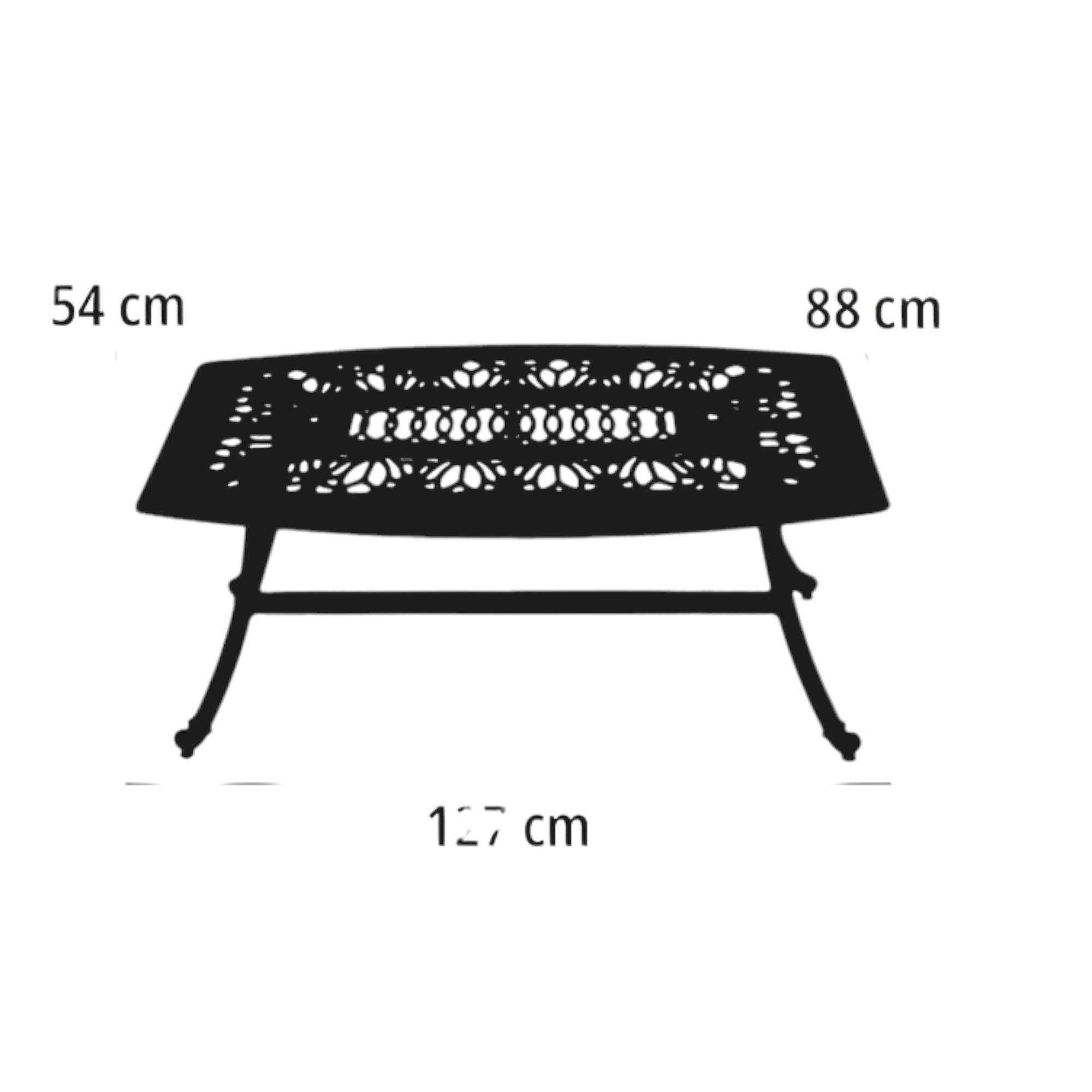 Aden 2+1+1 Döküm Bahçe Oturma Takımı | Rehome