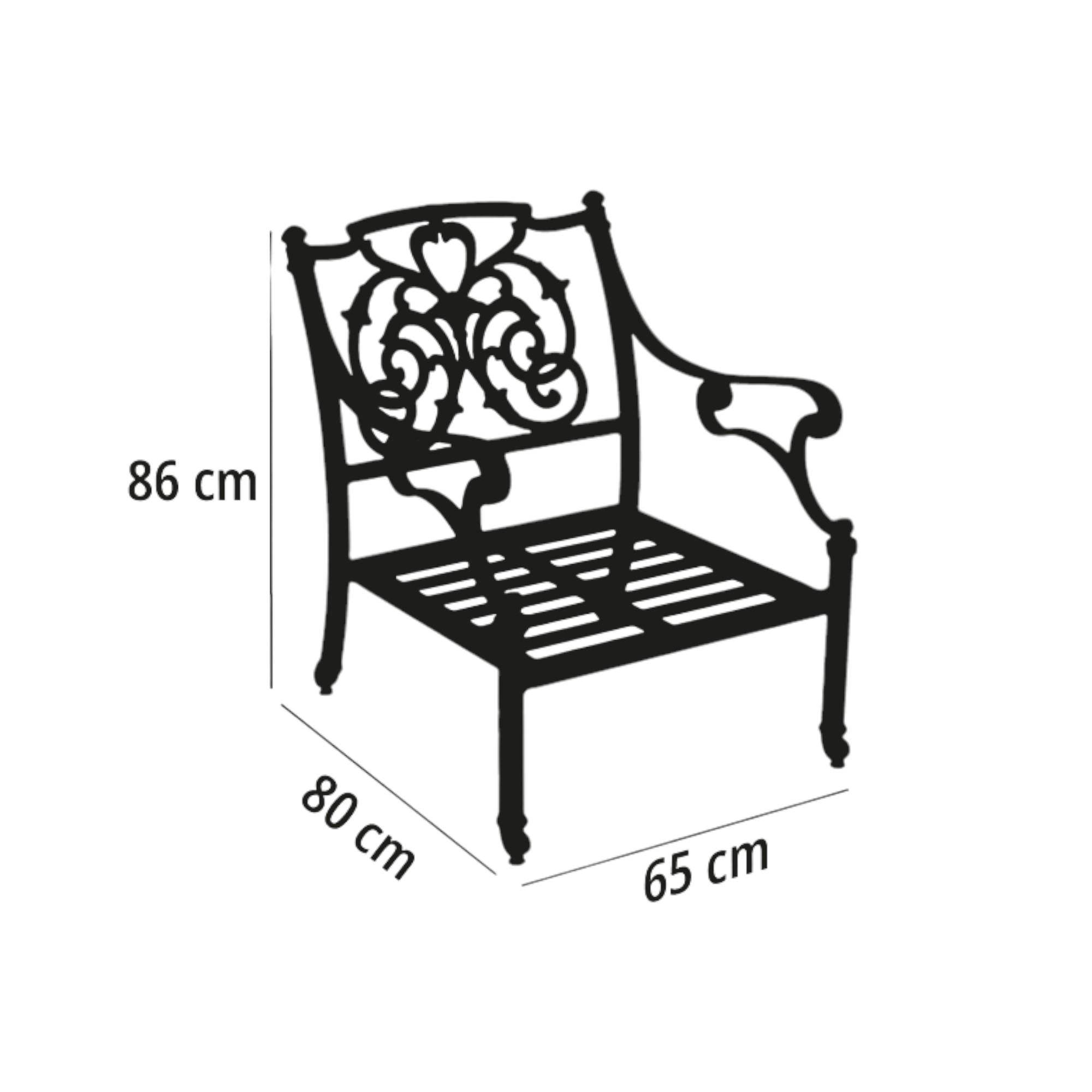 Aden 3+3+1+1 Alüminyum Döküm Bahçe Oturma Takımı | Rehome