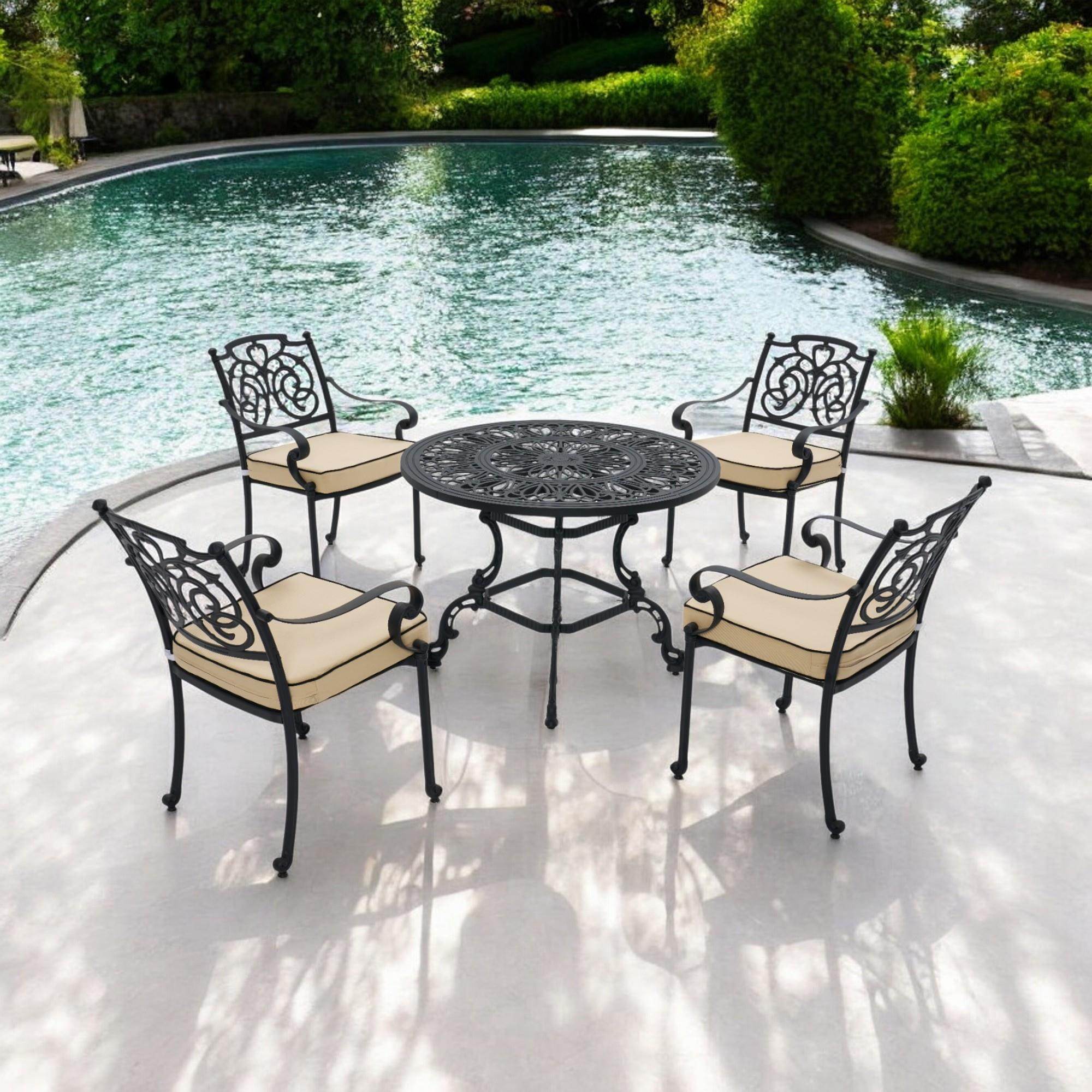 Aden Alüminyum Bahçe Masa Takımı | Rehome