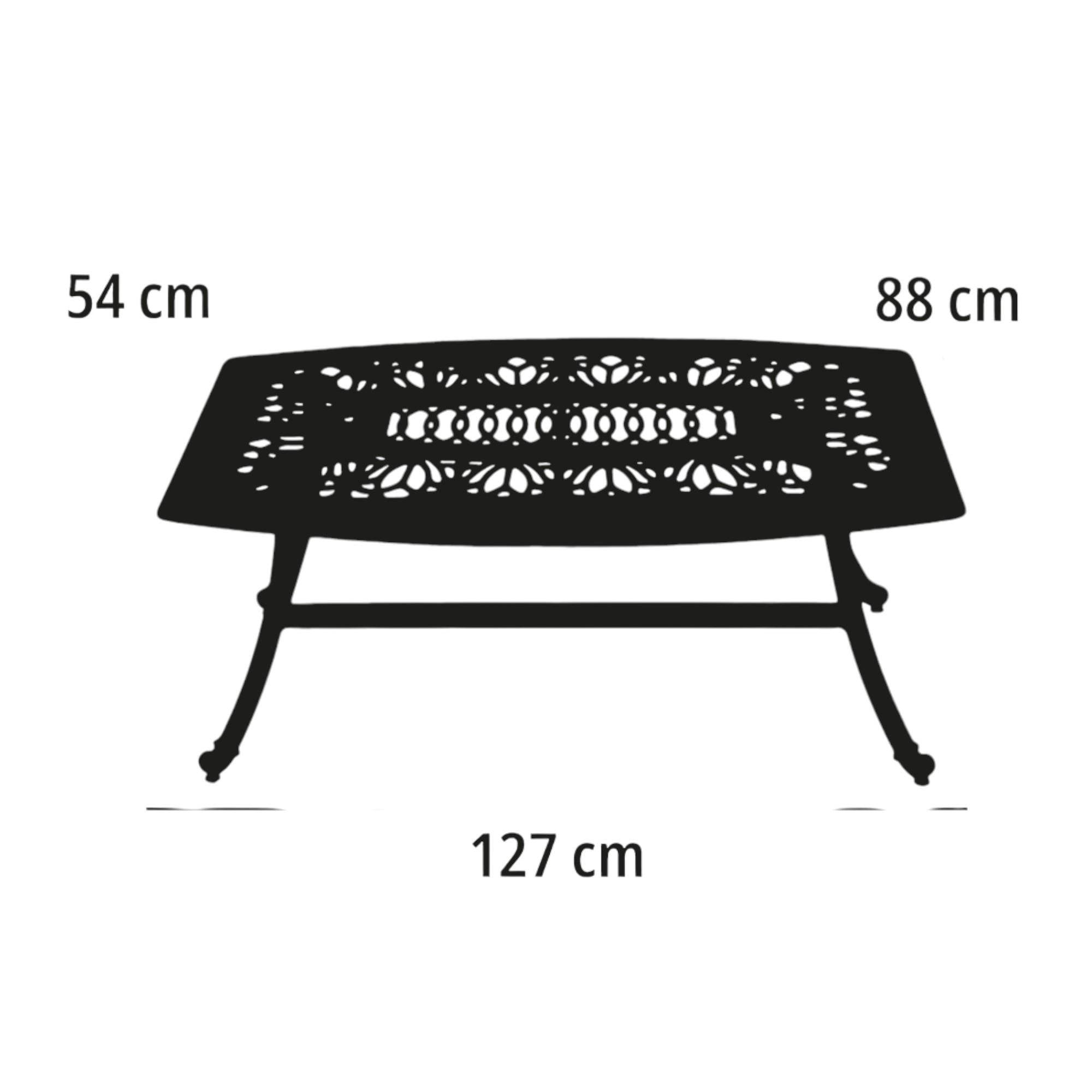 Aden 6 kişilik Döküm Bahçe Oturma Takımı | Rehome
