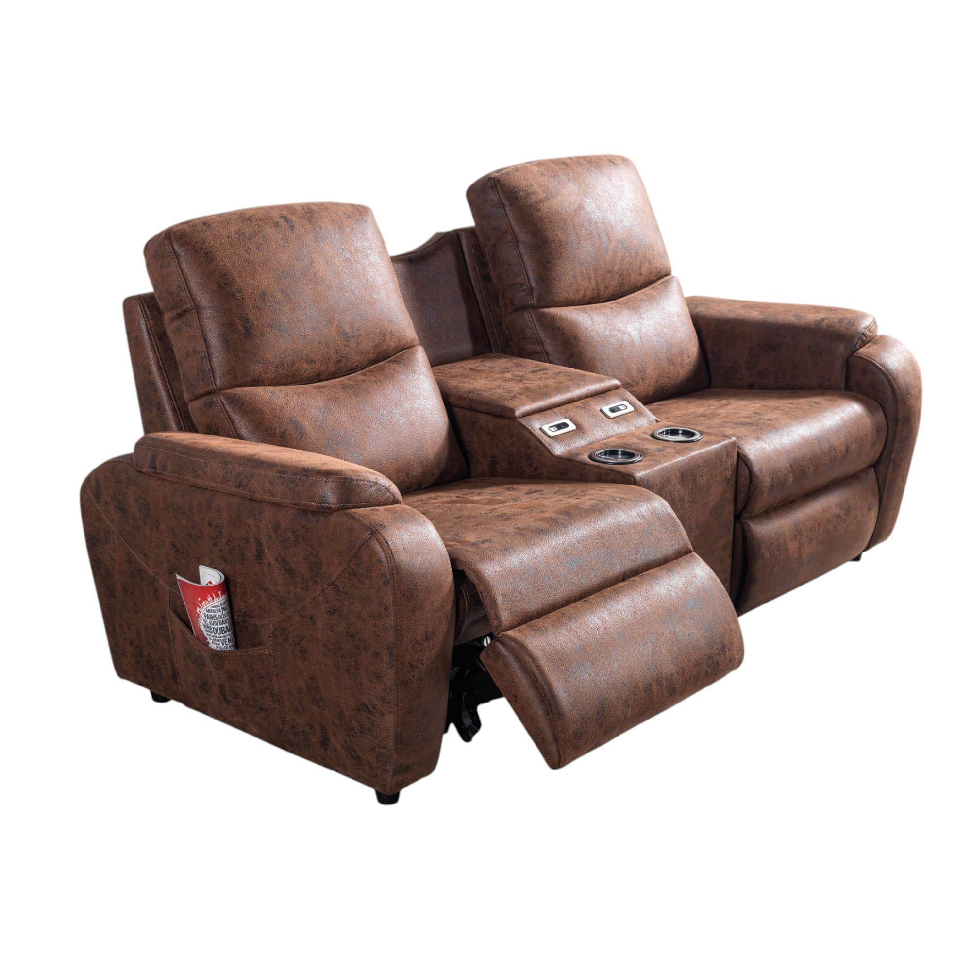 Alis İkili Sinema Koltuğu | Rehome İkili Modüllü Kanepe