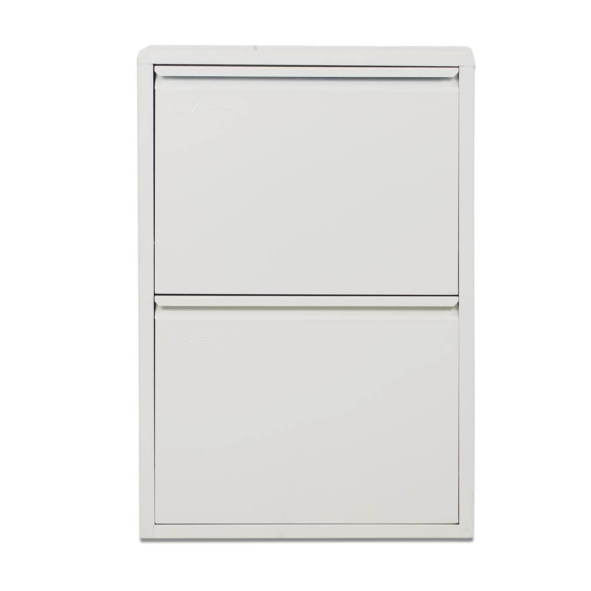 iki Raflı Metal Ayakkabılık | 2 li Metal Ayakkabı Dolabı