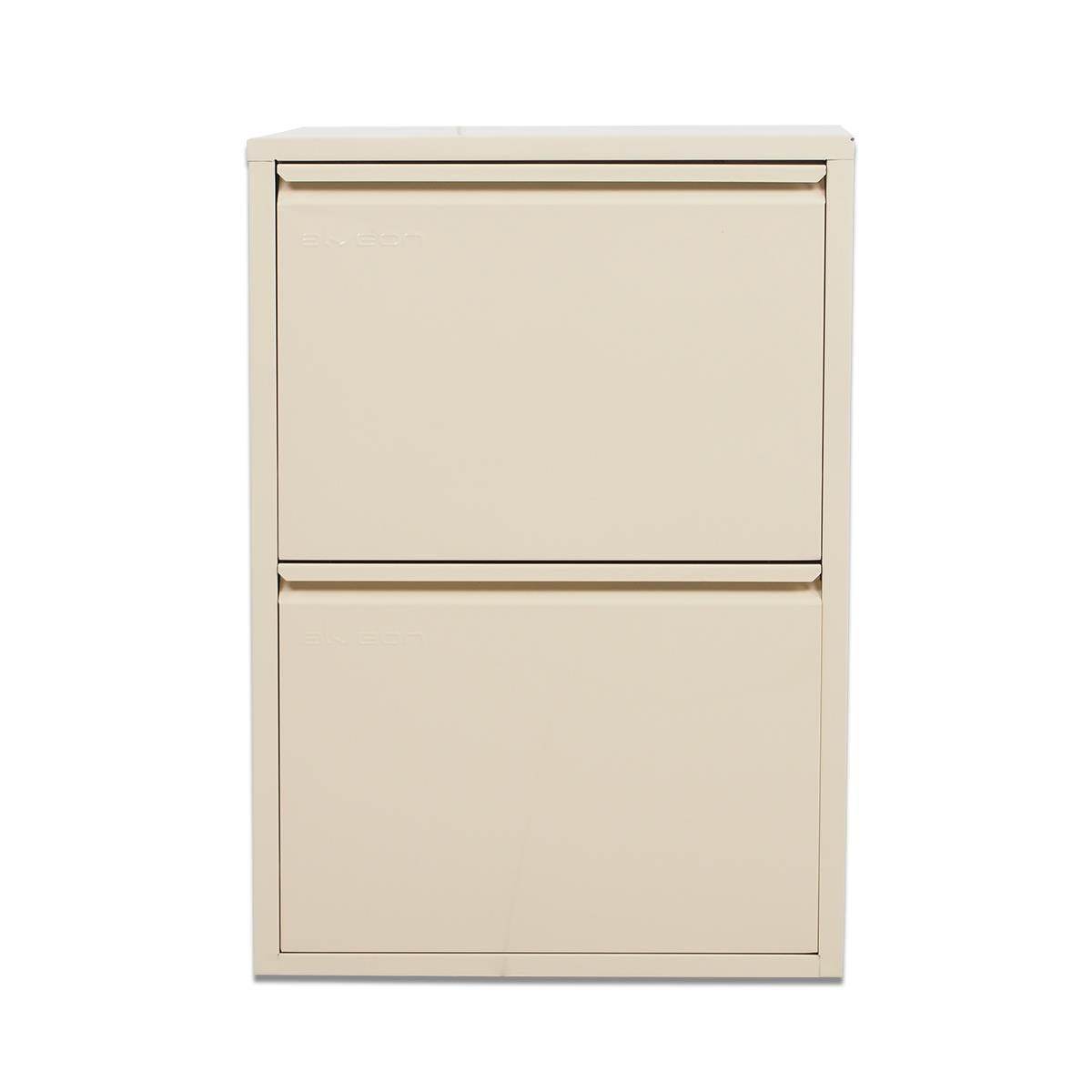 iki Raflı Metal Ayakkabılık | 2 li Metal Ayakkabı Dolabı