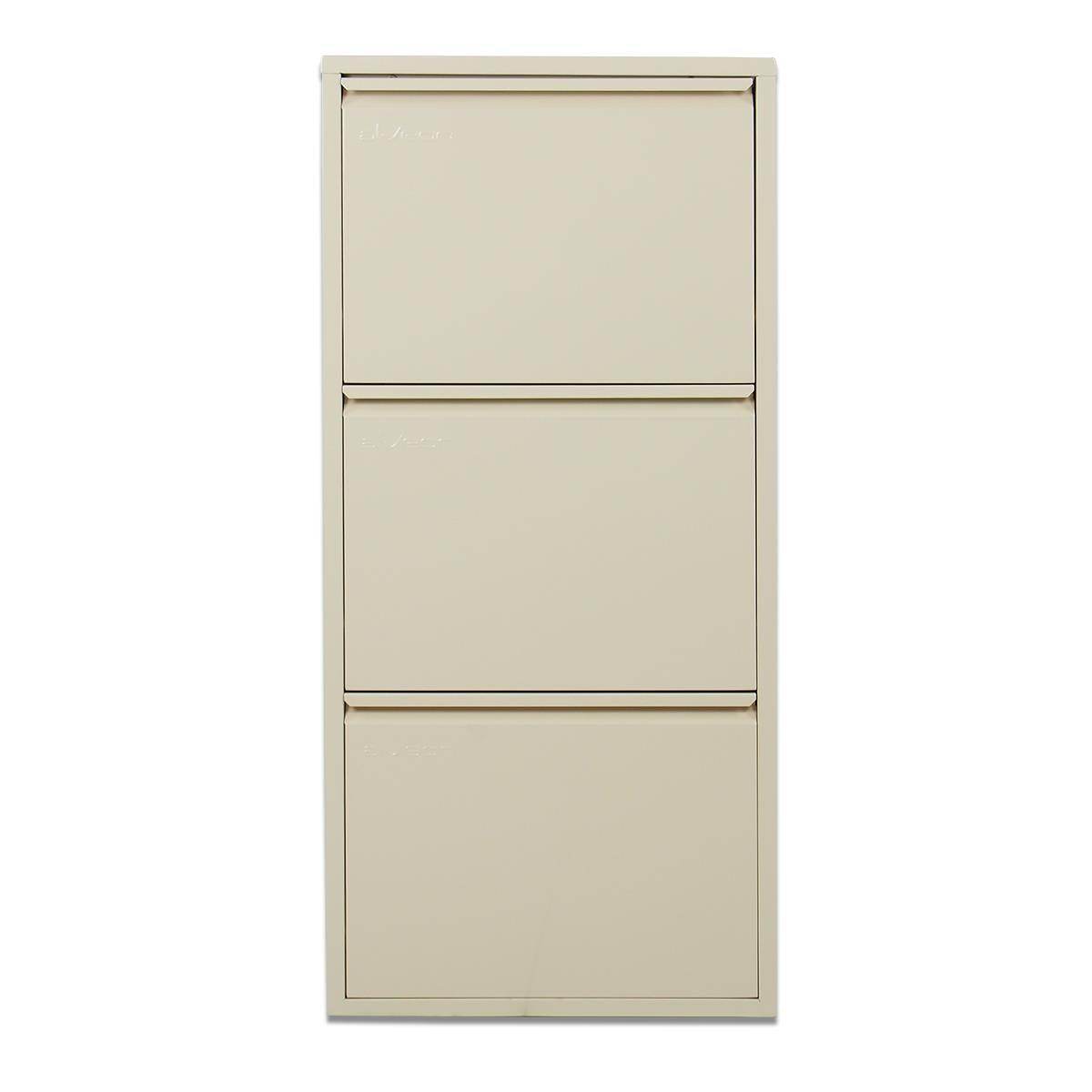 Alveon 3 Raflı Metal Ayakkabılık