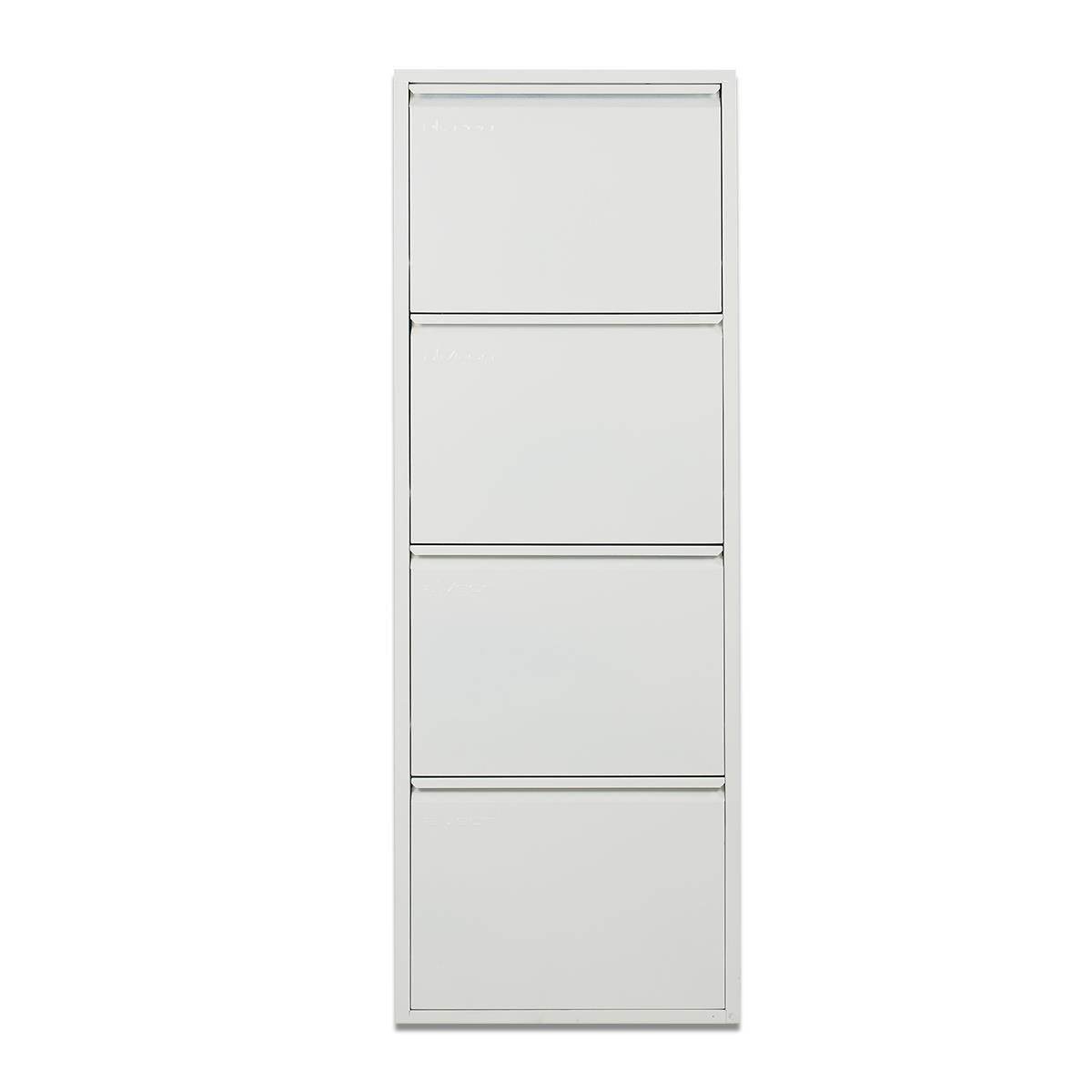 Alveon 4 Raflı Metal Ayakkabılık