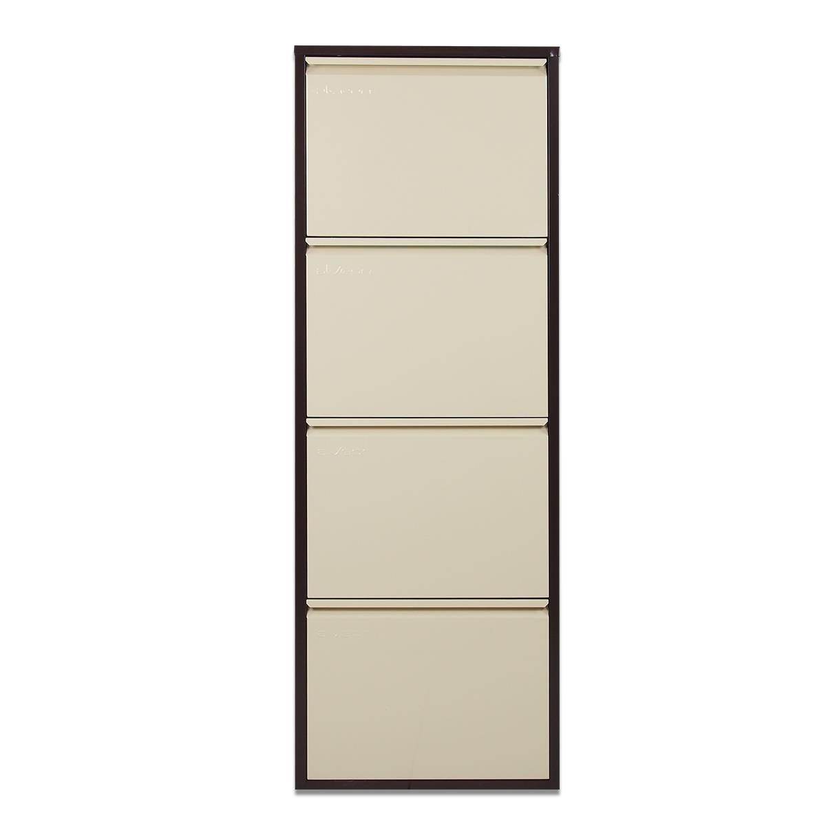 Alveon 4 Raflı Metal Ayakkabılık