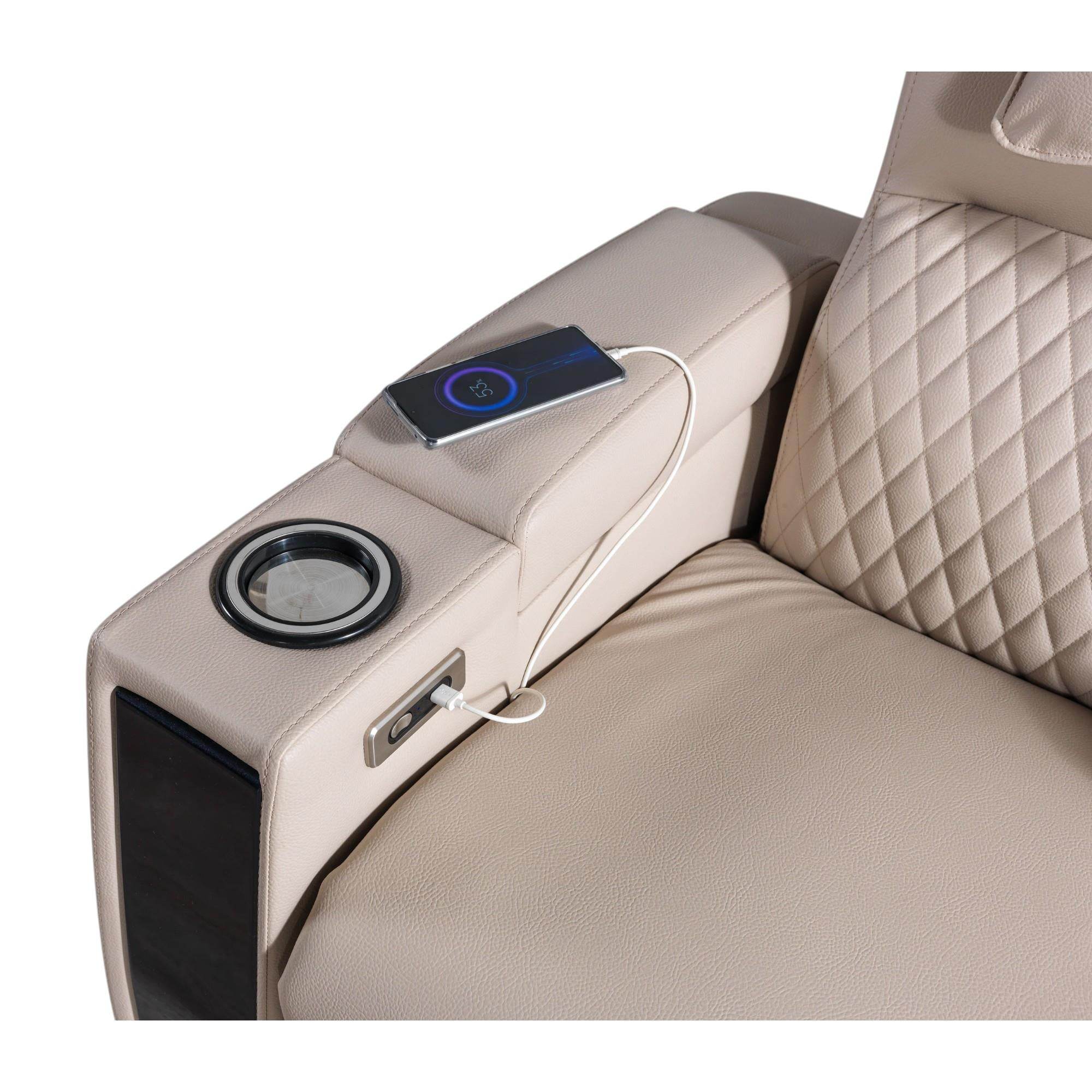 Anika İkili Sinema Koltuğu | Rehome İkili Koltuk | 205x97x105 cm