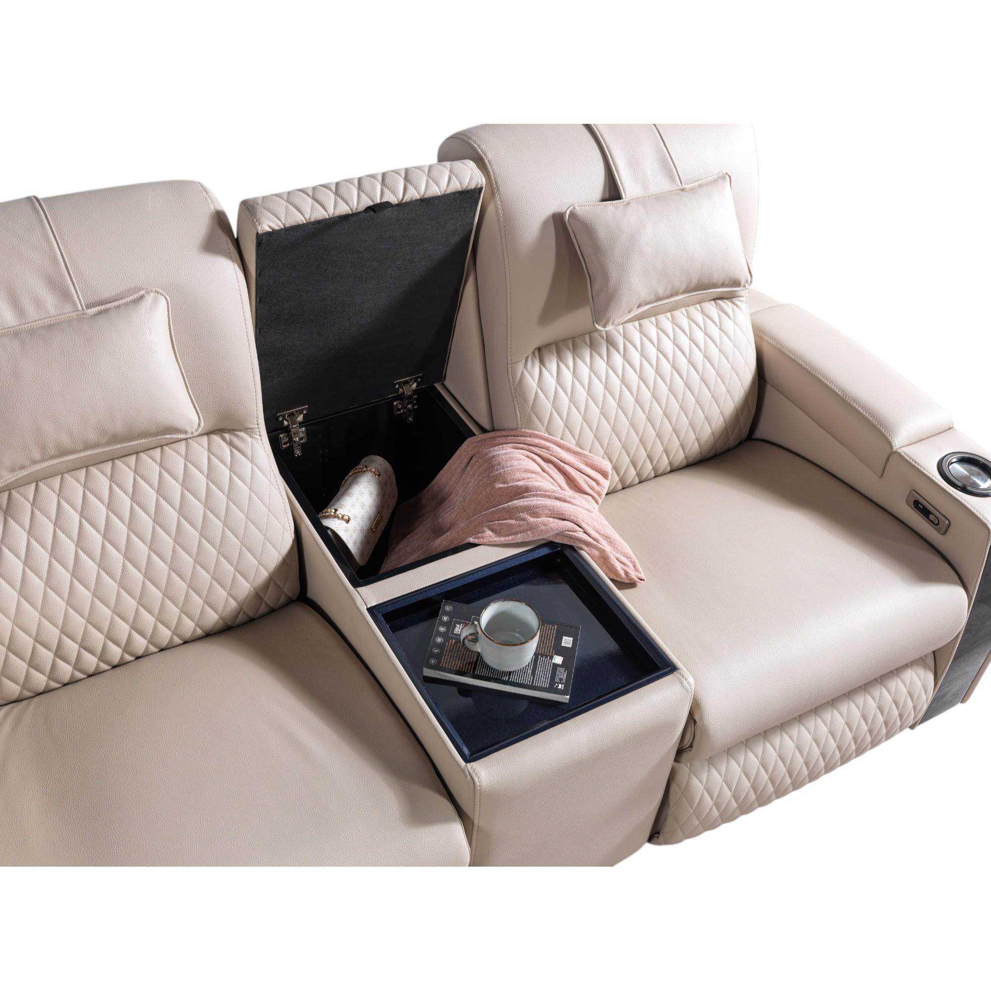 Anika İkili Sinema Koltuğu | Rehome İkili Koltuk | 205x97x105 cm