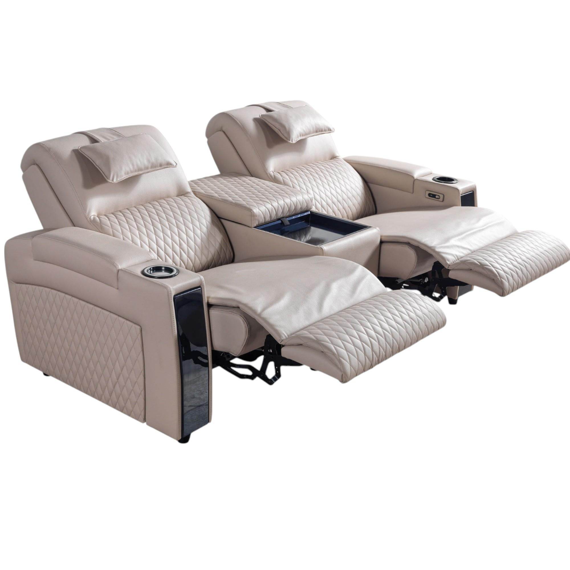 Anika İkili Sinema Koltuğu | Rehome İkili Koltuk | 205x97x105 cm