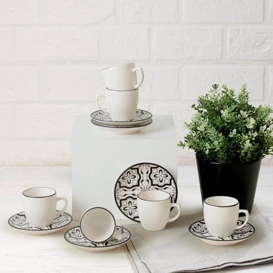 Keraart Aspen Kahve Fincan Takımı 12 Parça 6 Kişilik - 19985