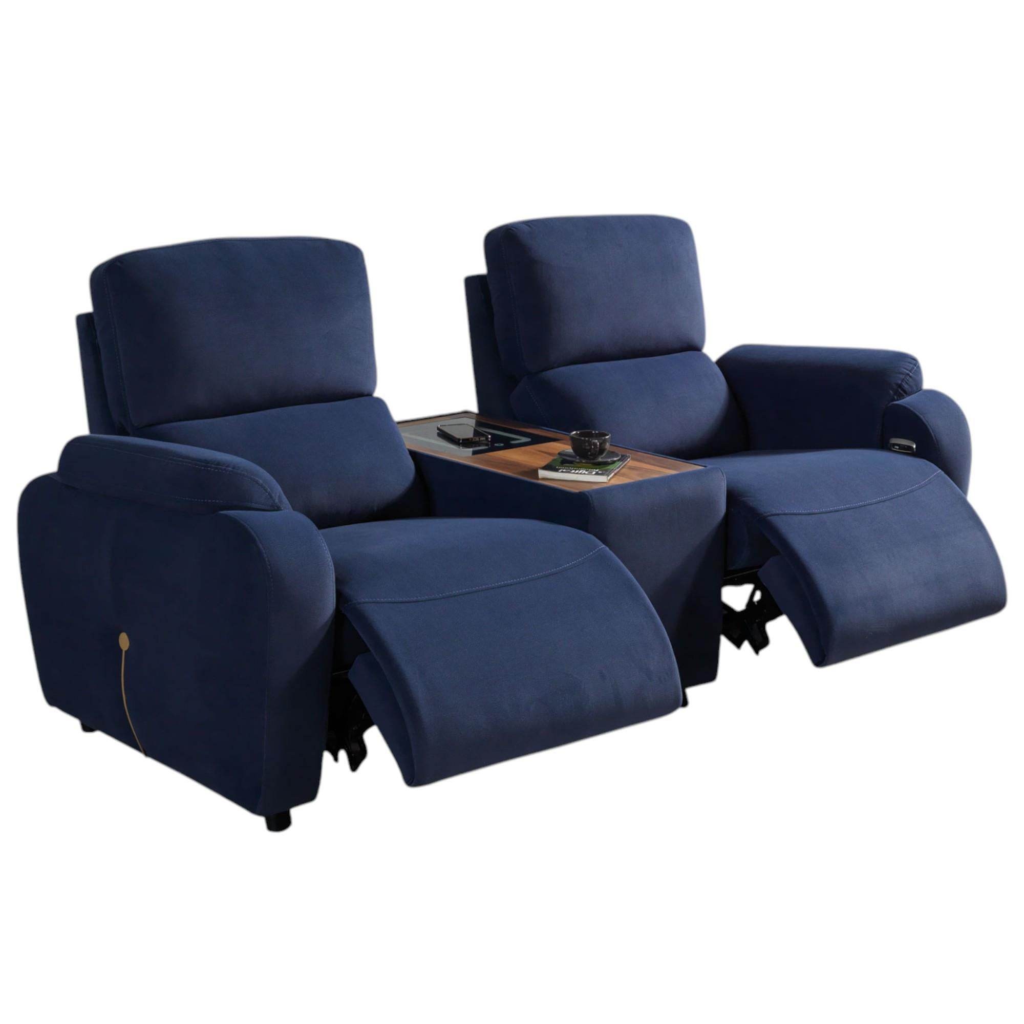 Atlas Modüllü Sinema Koltuğu | Rehome Atlas İkili Tv Koltuğu