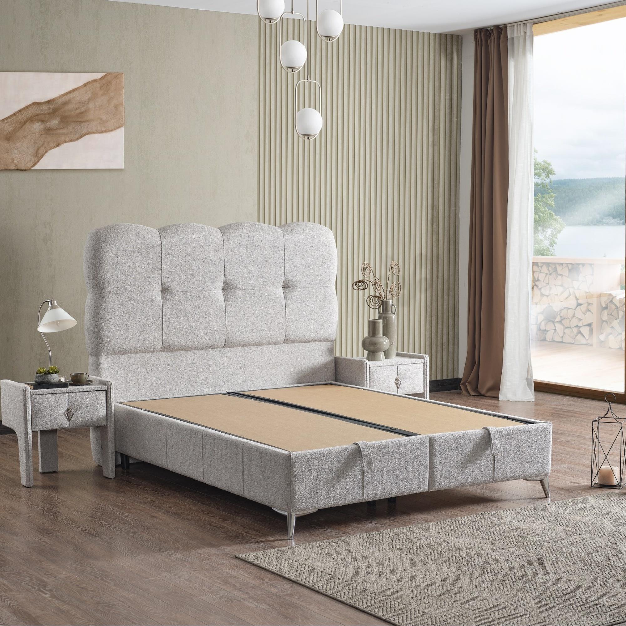 Aura Baza Başlık Yatak Seti | Herkül Yay Teknolojili Yatak Takımı