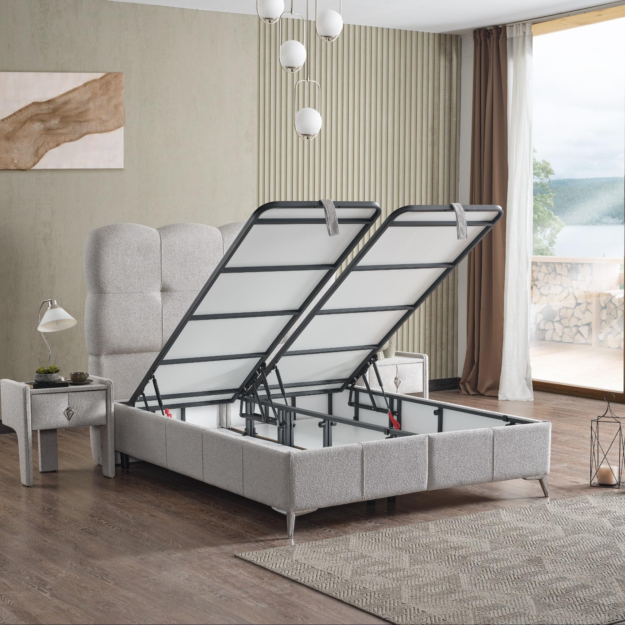 Aura Baza Başlık Yatak Seti | Herkül Yay Teknolojili Yatak Takımı