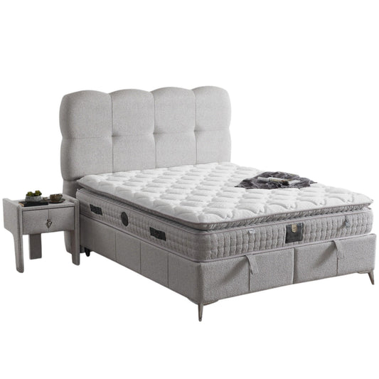 Aura Baza Başlık Yatak Seti | Herkül Yay Teknolojili Yatak Takımı