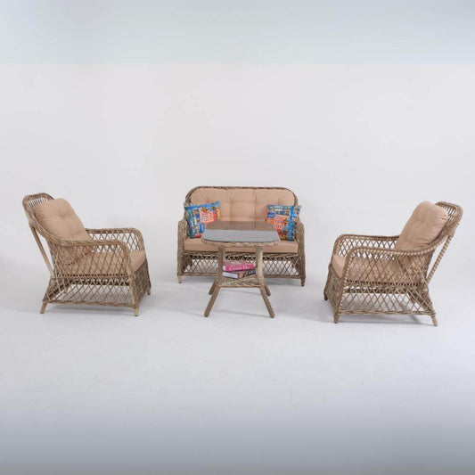 Aurora İkili Rattan Bahçe Oturma Grubu | Rehome