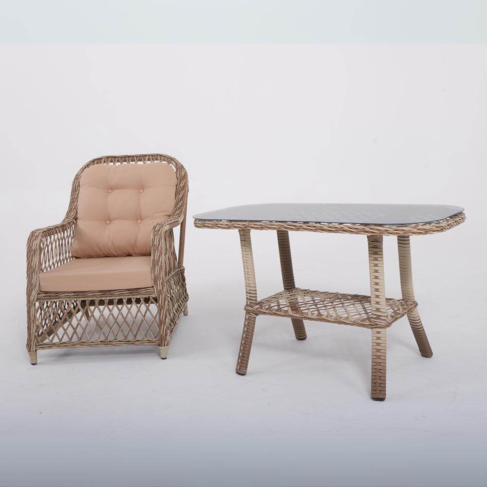 Aurora İkili Rattan Bahçe Oturma Grubu | Rehome