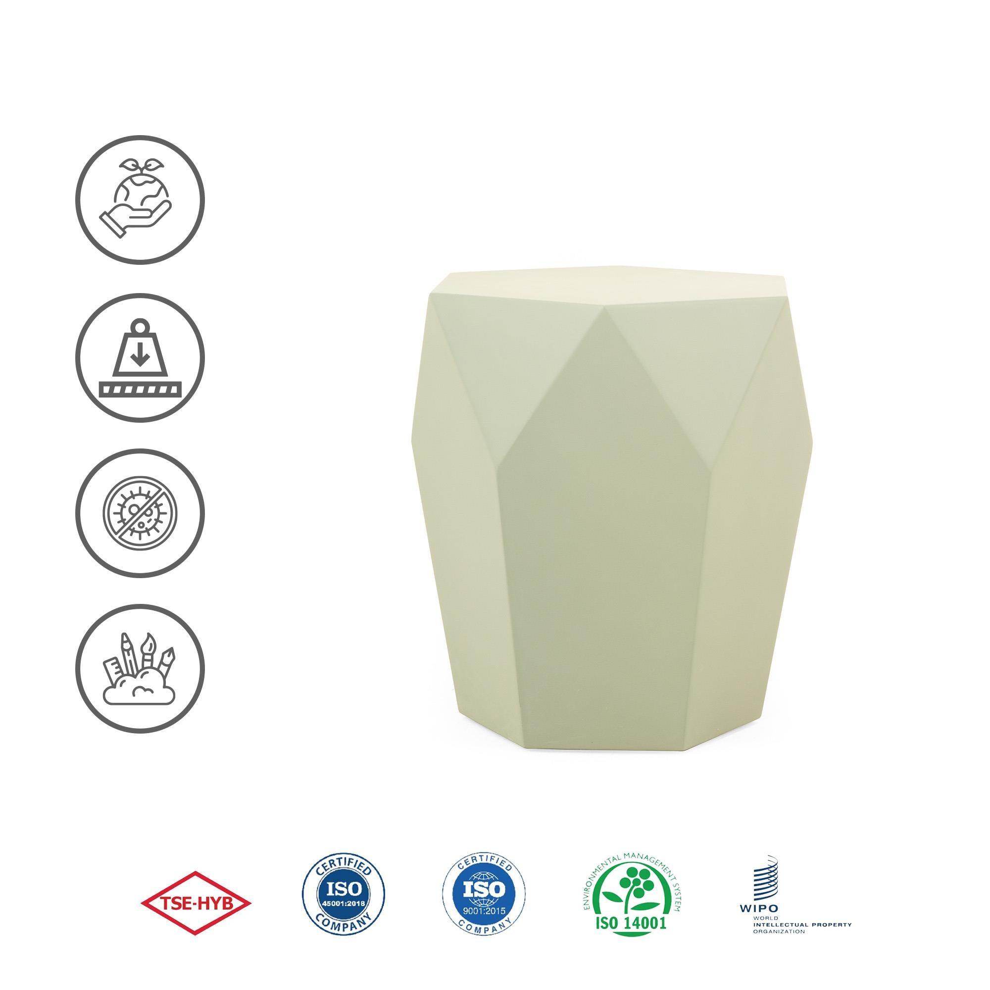 Avatar Yan Sehpa | Koltuk Sehpası | Beyaz | REHOME