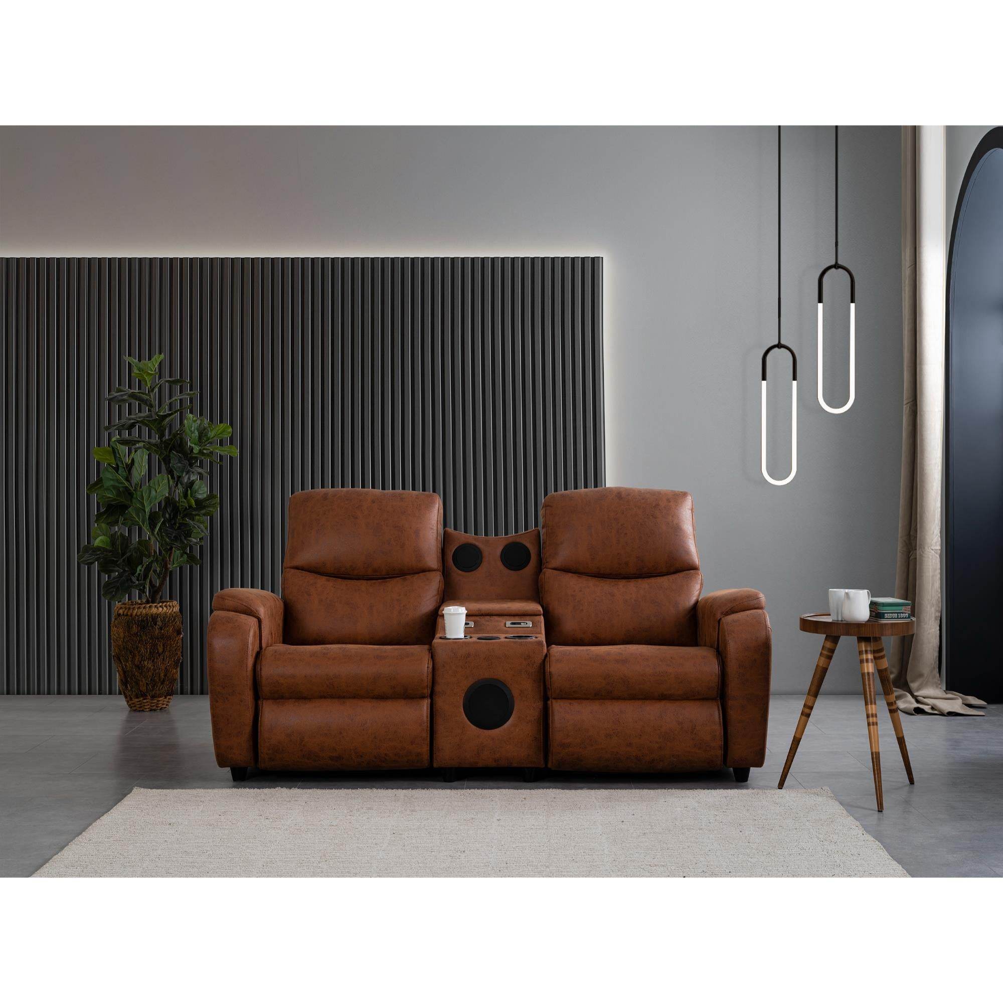 Babil İkili Sinema Koltuğu | Rehome İkili Koltuk | 205x97x110 cm