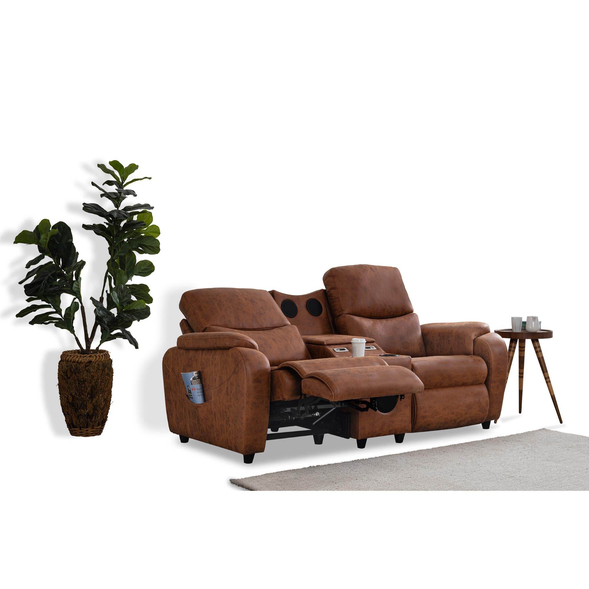 Babil İkili Sinema Koltuğu | Rehome İkili Koltuk | 205x97x110 cm