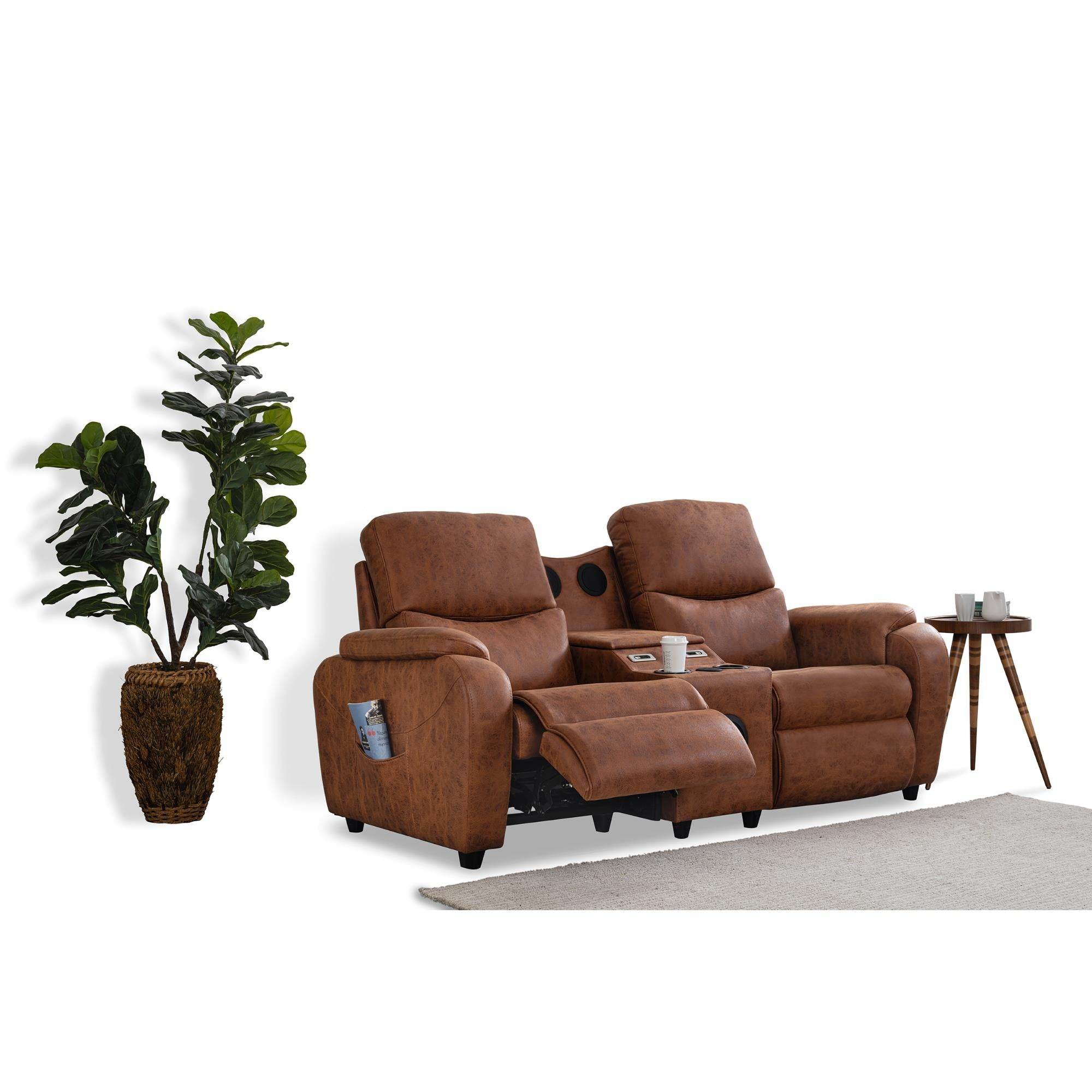 Babil İkili Sinema Koltuğu | Rehome İkili Koltuk | 205x97x110 cm