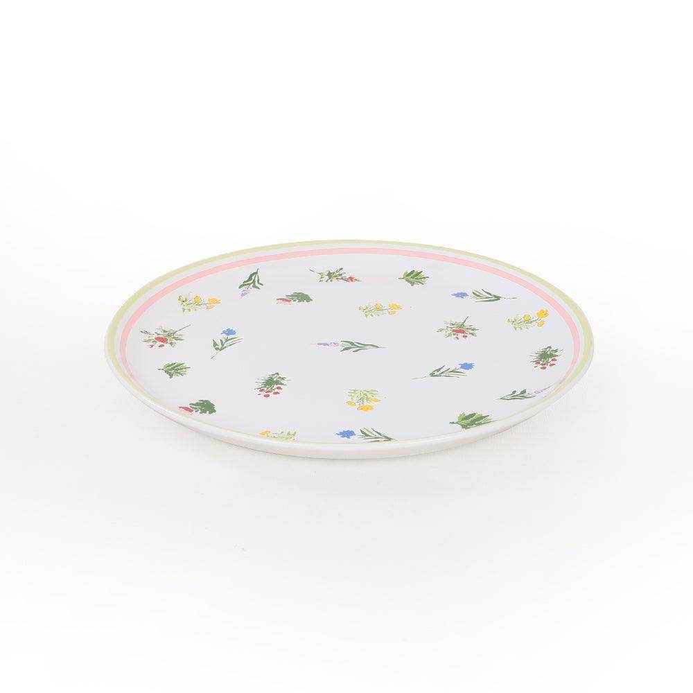 Keraart Bahar Çiçekleri Hitit Servis Tabağı 25 Cm 6 Adet