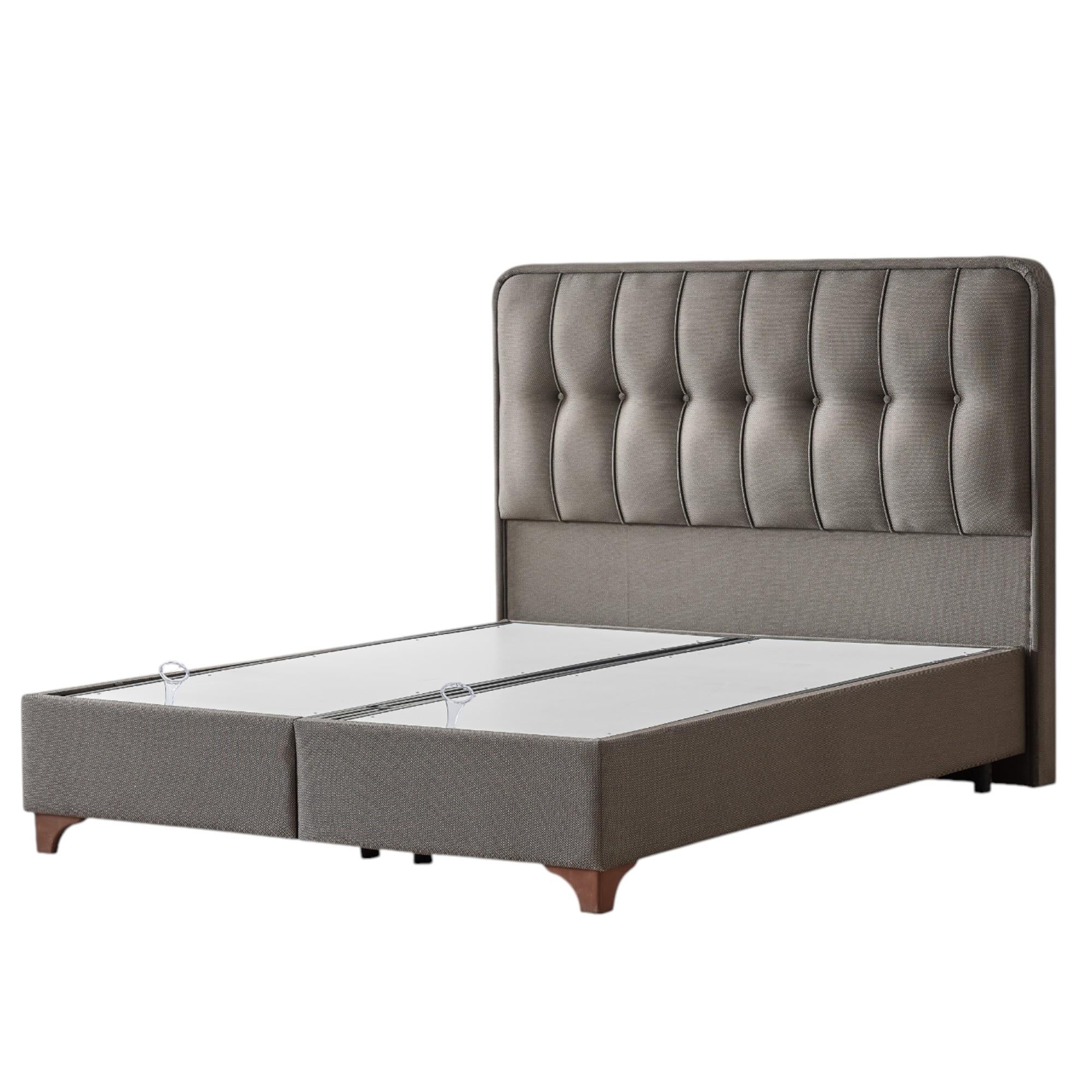 Barcelona Baza Başlık Yatak Seti | Herkül Yay Teknolojili Yatak Takımı