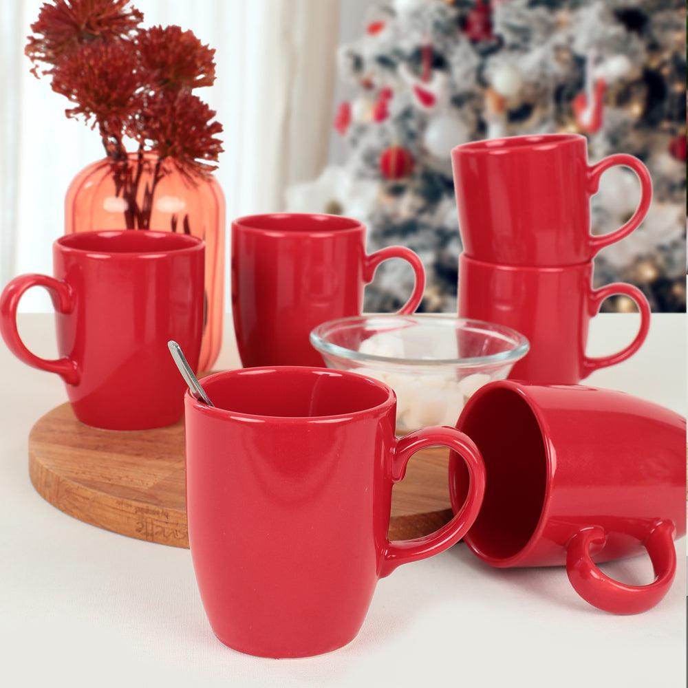 Bayrak Kırmızı Bulut Kupa 9 Cm 6 Adet