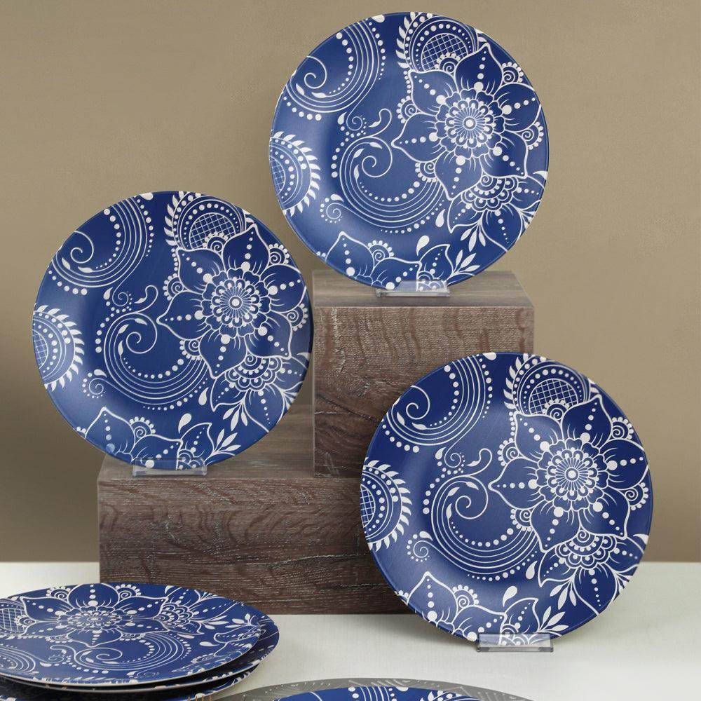 Keraart Blue Clove Servis Tabağı 26 Cm 6 Adet - 18945