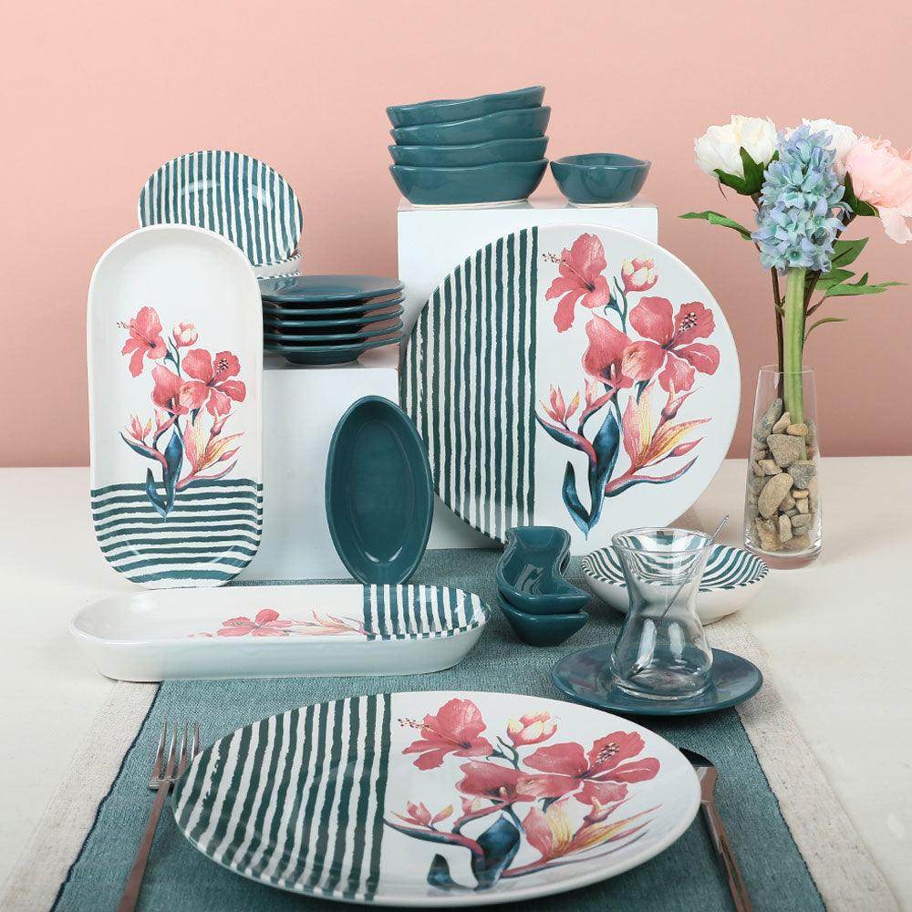 Blue Line Kahvaltı Takımı 28 Parça 6 Kişilik