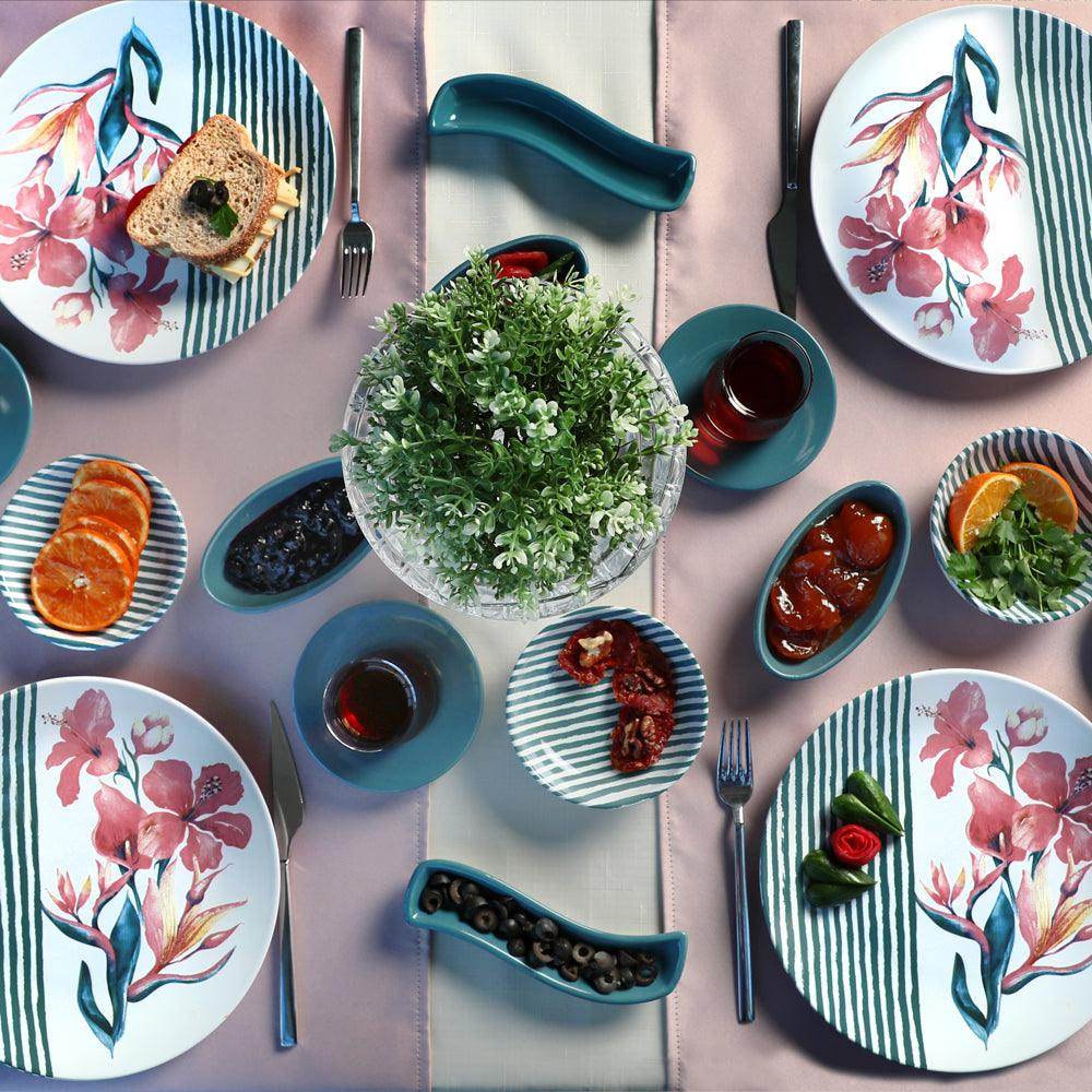 Blue Line Kahvaltı Takımı 28 Parça 6 Kişilik