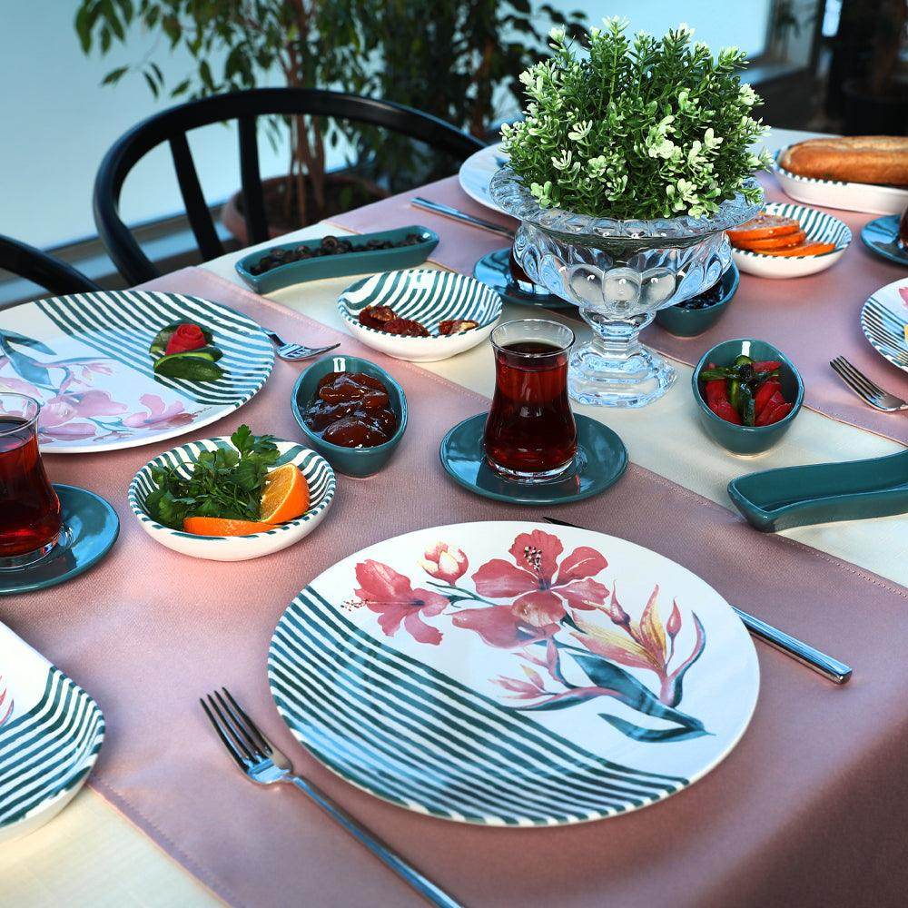 Blue Line Kahvaltı Takımı 28 Parça 6 Kişilik