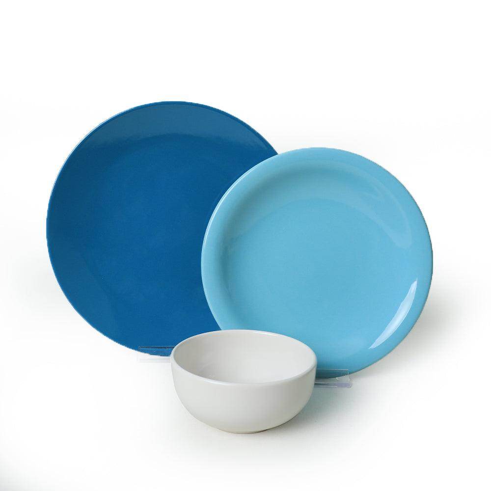 Blue Mix Yemek Takımı 18 Parça 6 Kişilik 031-413-420