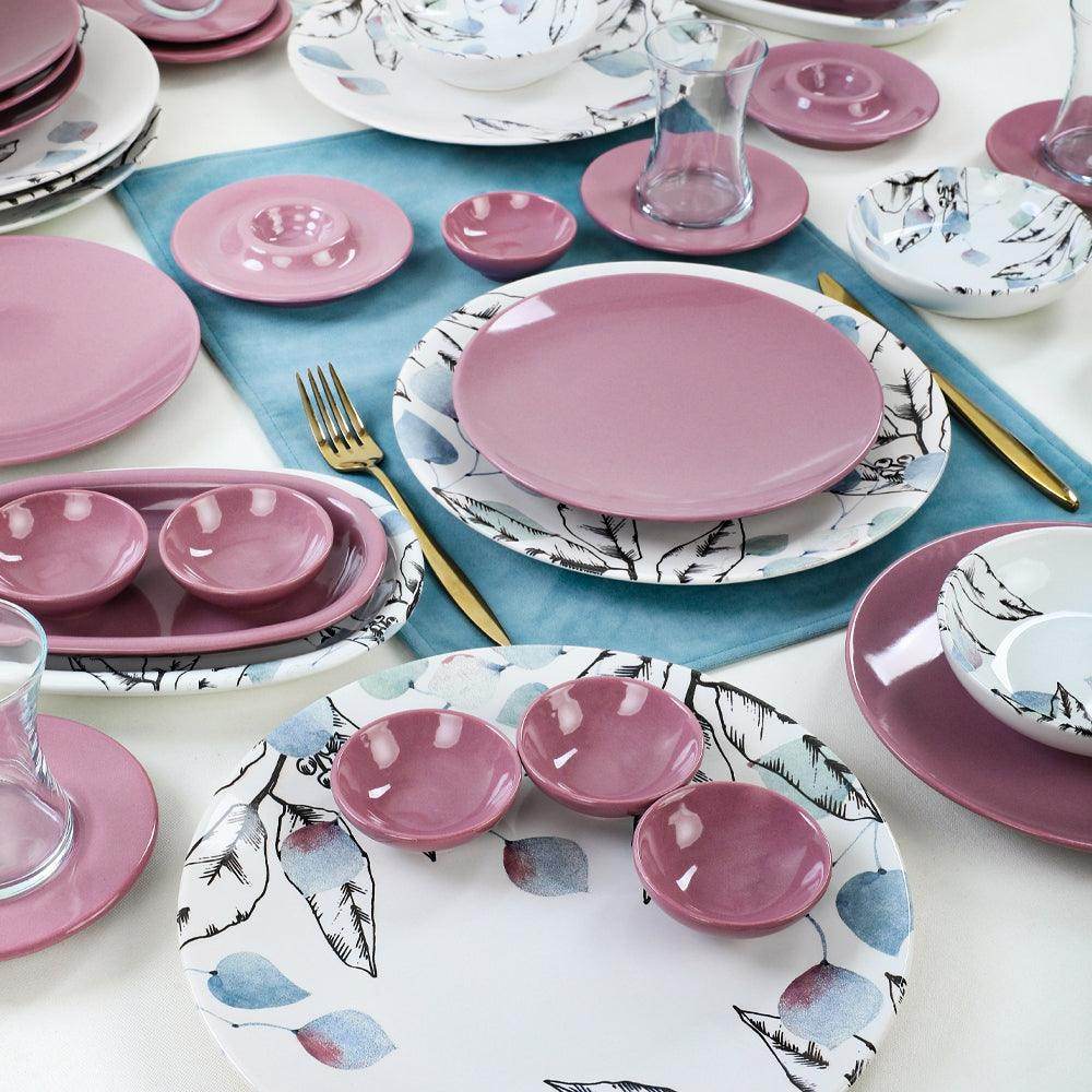 Keraart Blue Spring Kahvaltı Takımı 50 Parça 6 Kişilik - 19188