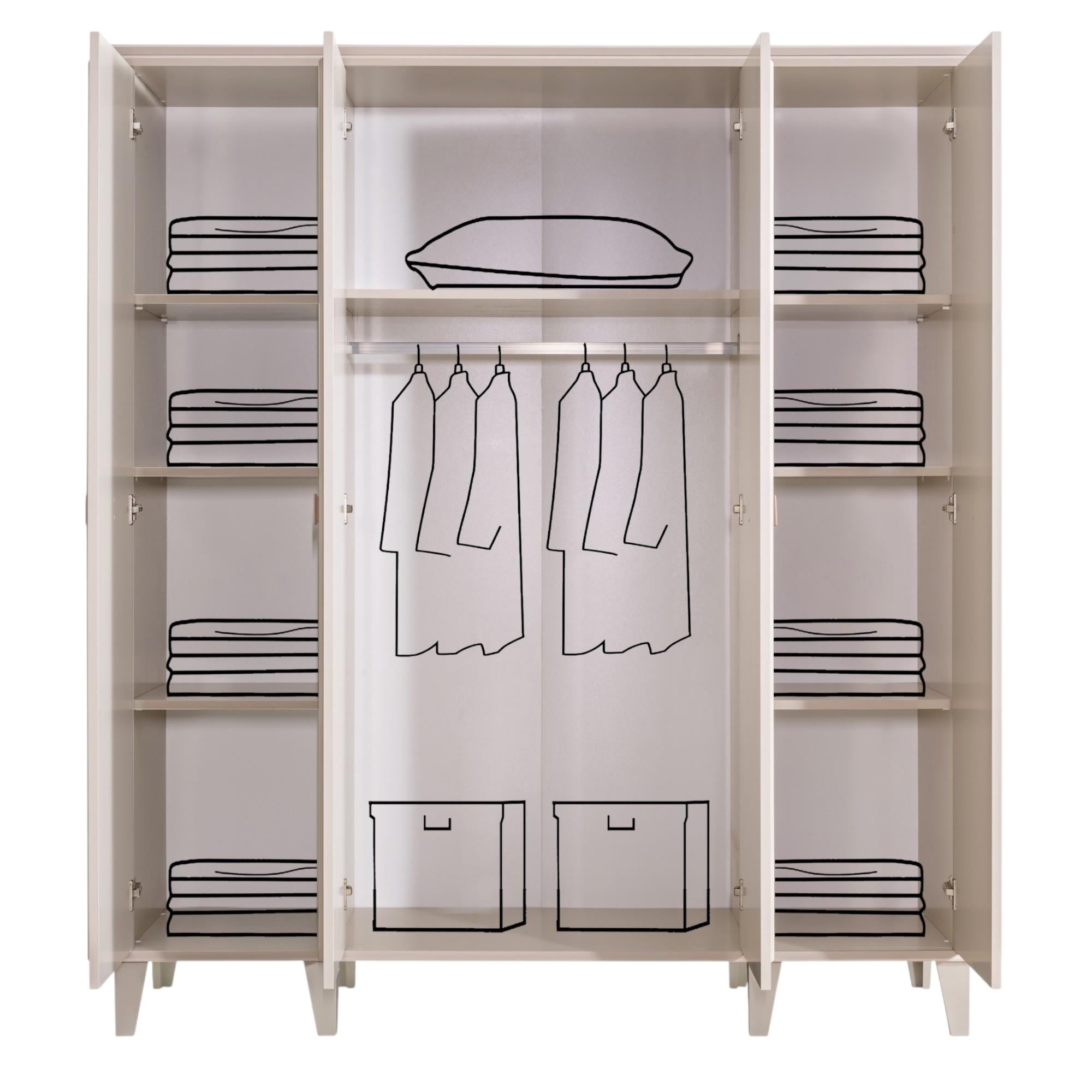 Bonheur Genç Odası Takımı | Karyola Dolap Çalışma Masası