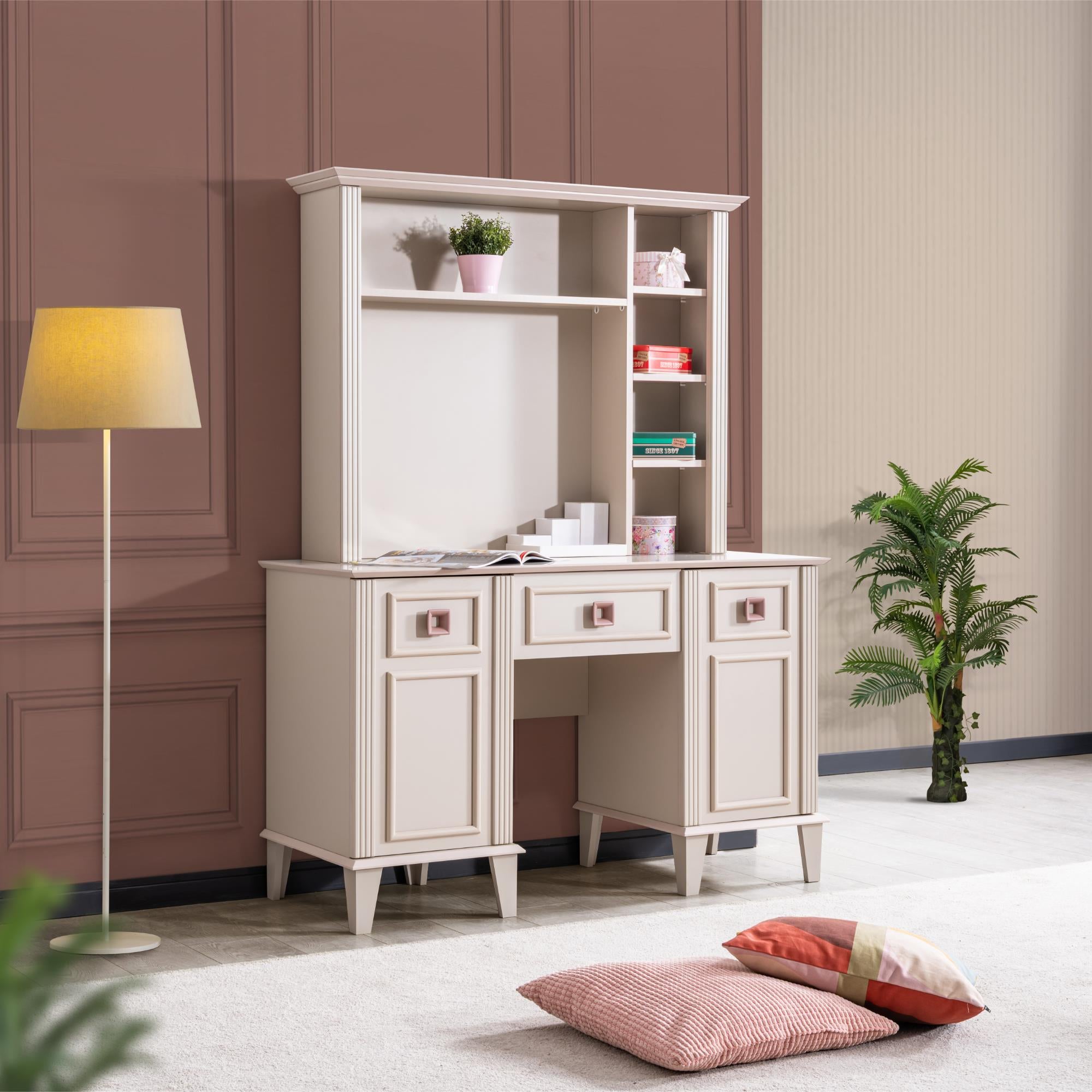 Bonheur Genç Odası Takımı | Karyola Dolap Çalışma Masası