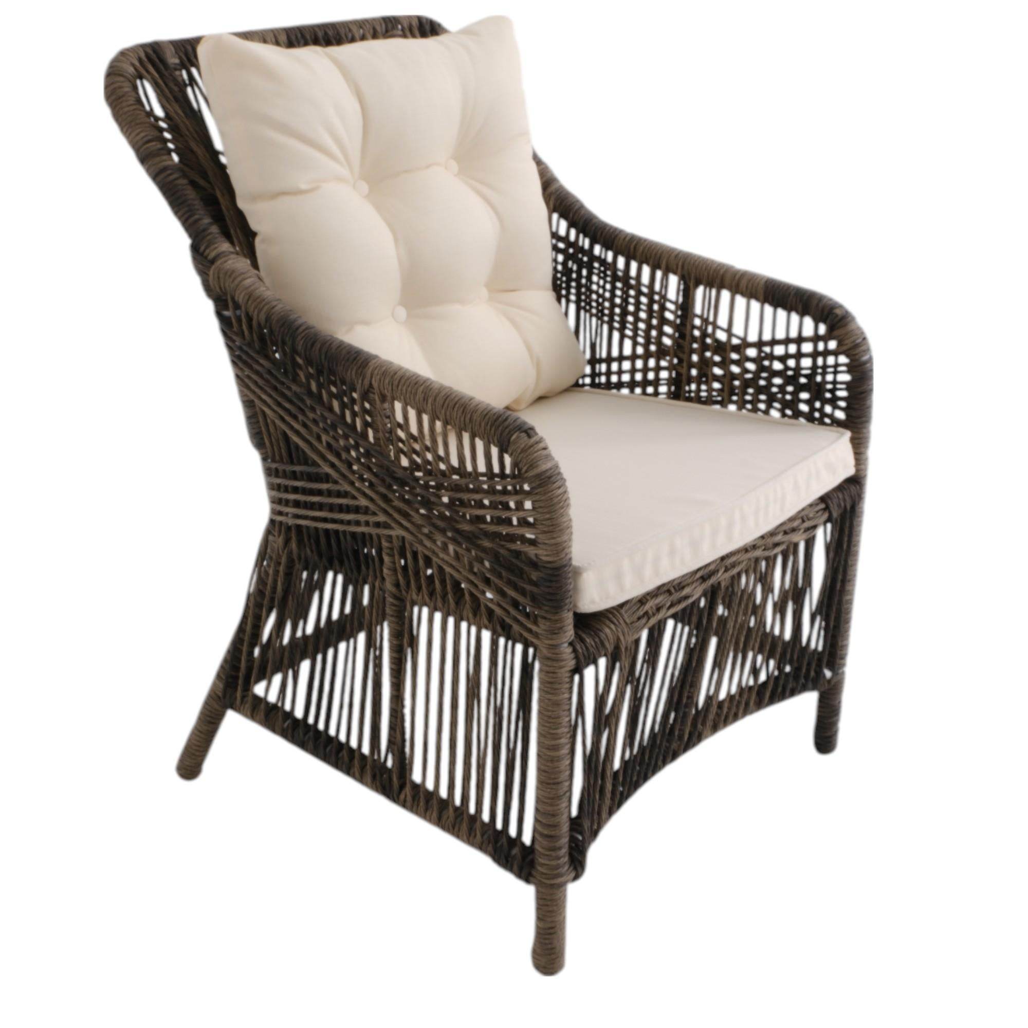 Bossa | Rattan Bahçe Masa Takımı | 100X180 6 Kişilik Bahçe Mobilyası