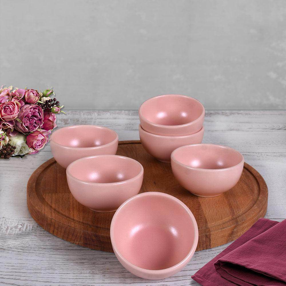 Bulut Mat Açık Pembe Çerezlik/Sosluk 8 Cm 6 Adet
