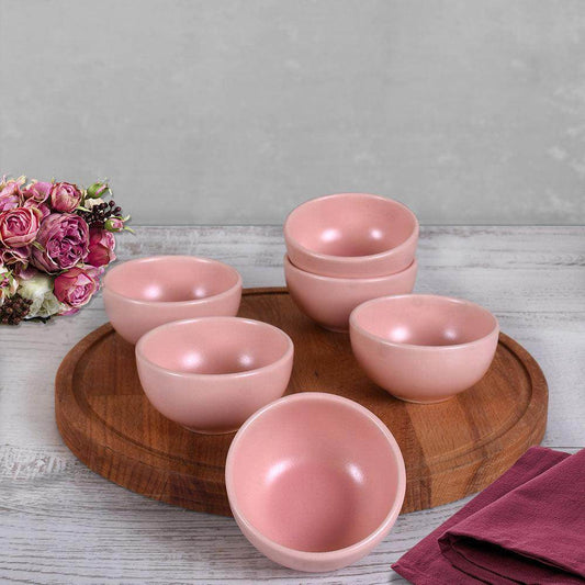 Bulut Mat Açık Pembe Çerezlik/Sosluk 8 Cm 6 Adet