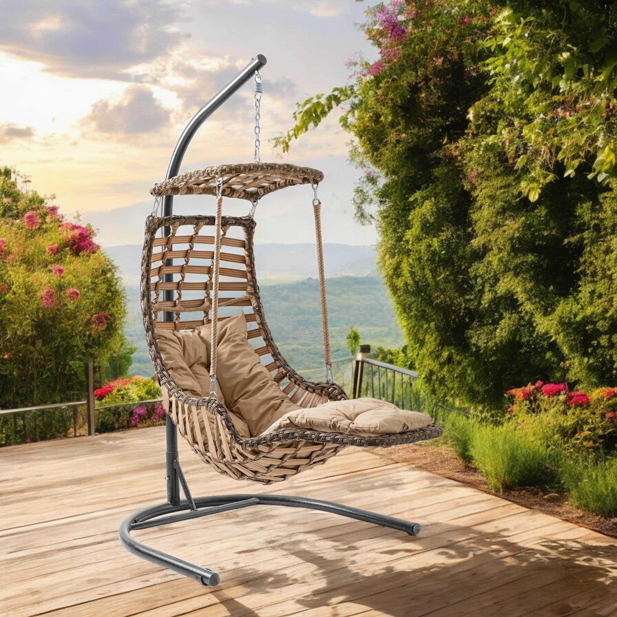 Capri Swing Alaçatı Plus Tekli Bahçe Salıncağı | Bahçe Salıncağı