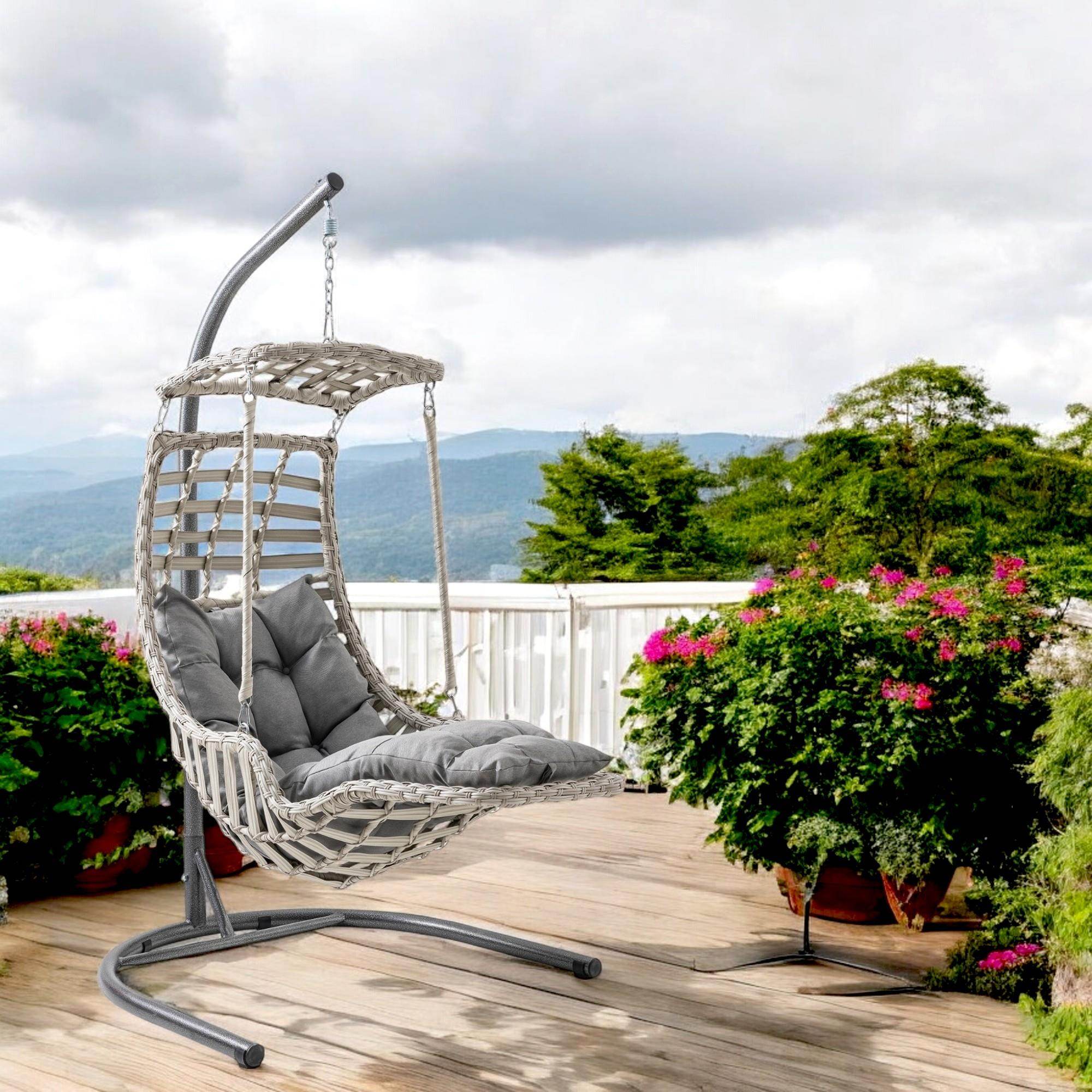 Capri Swing Alaçatı Plus Tekli Bahçe Salıncağı | Bahçe Salıncağı