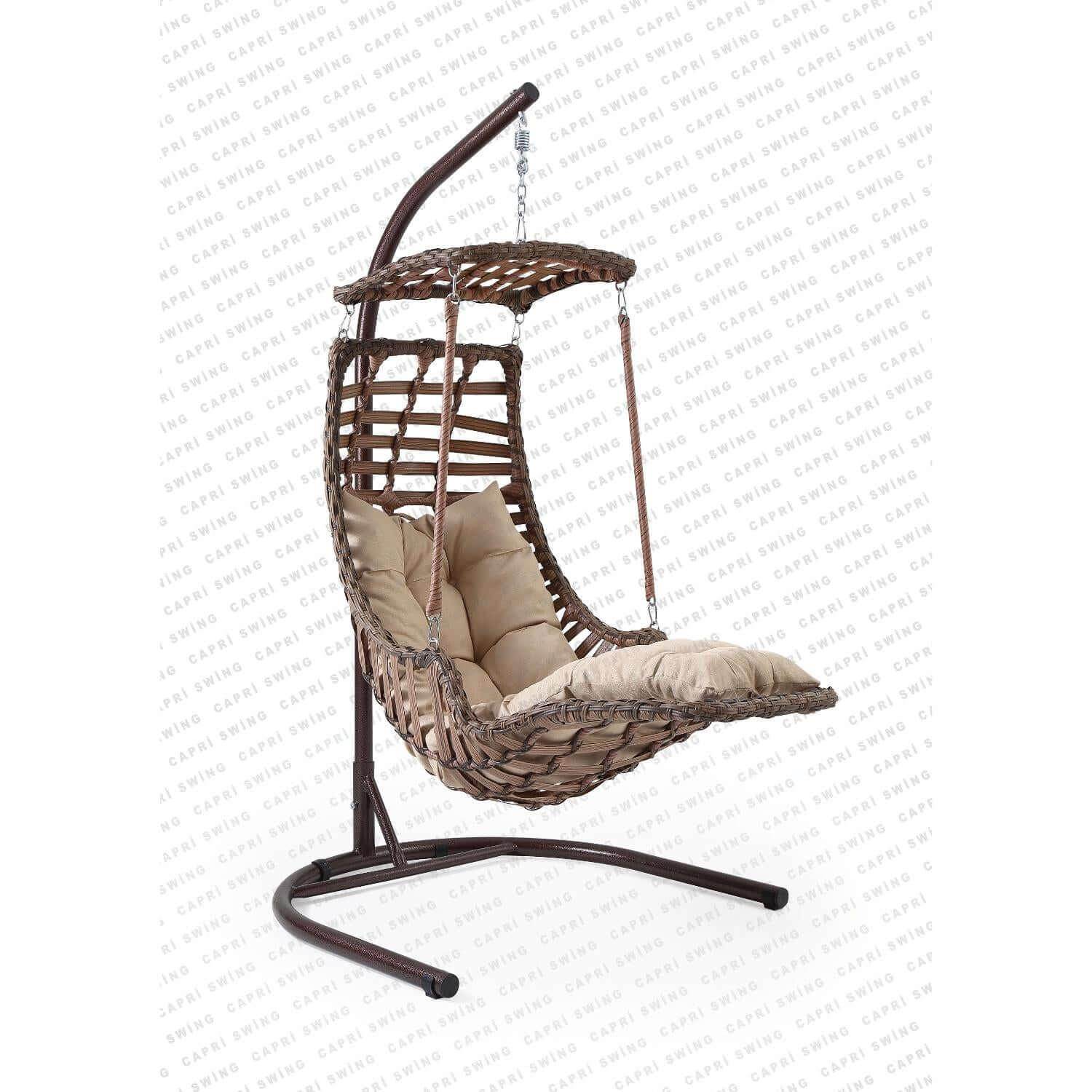 Capri Swing Alaçatı Plus Tekli Bahçe Salıncağı | Bahçe Salıncağı