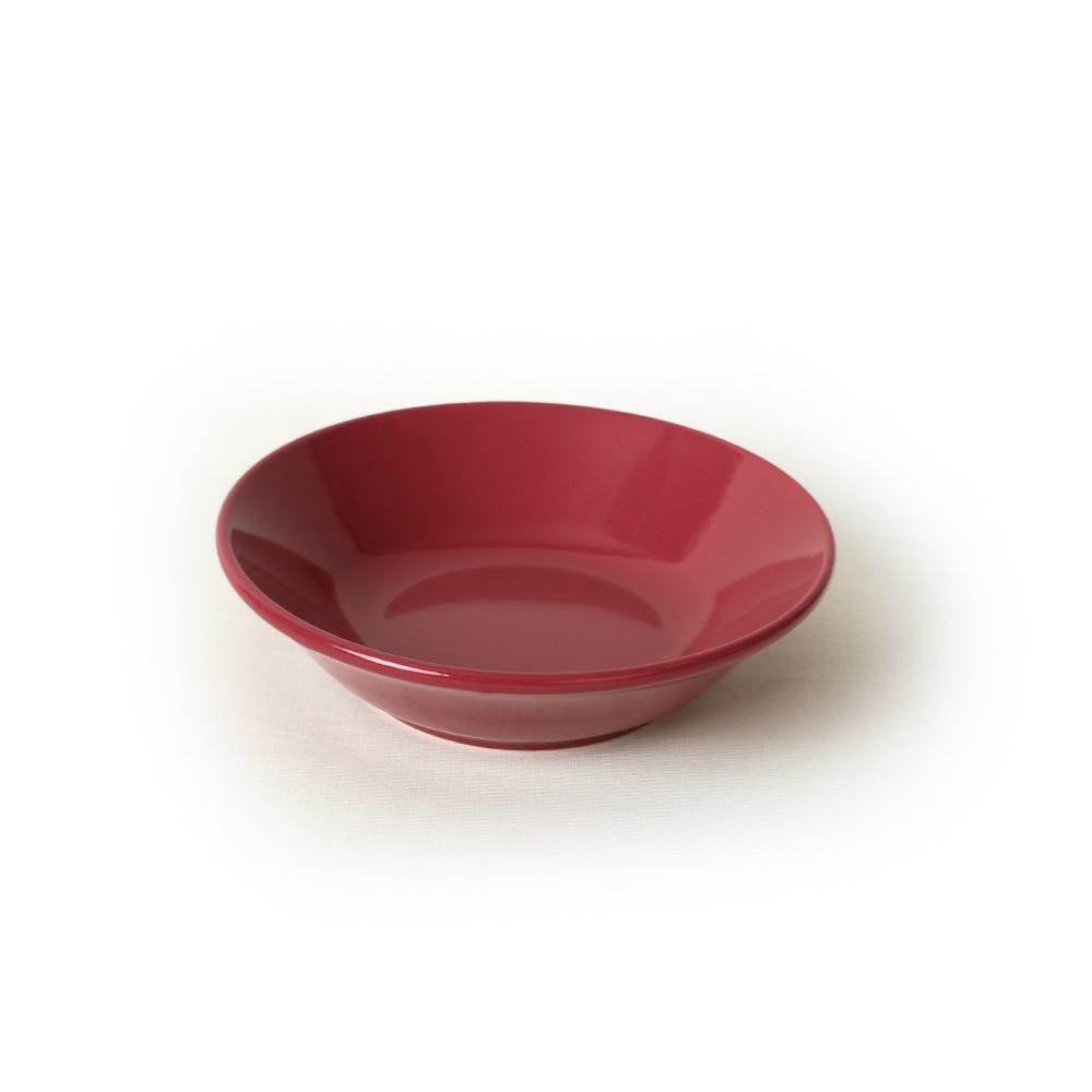 Hitit Carmen Kırmızı Yemek Tabağı 18 Cm 6 Adet