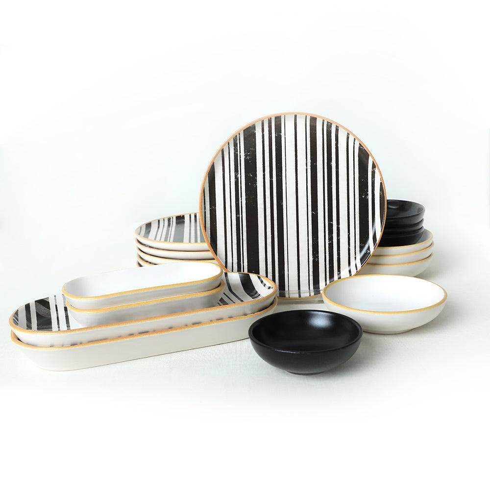 Keraart Cleo Kahvaltı Takımı 18 Parça 6 Kişilik 19918-20-41