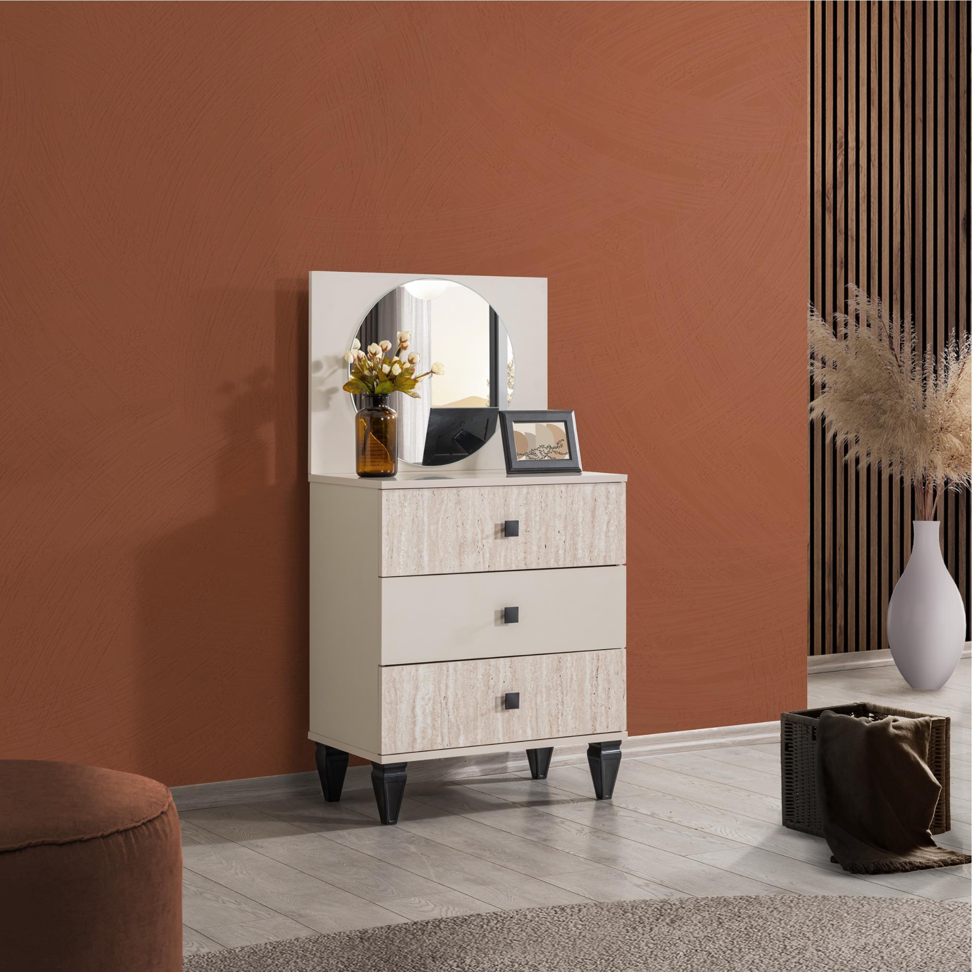 Cozy Genç Odası Takımı | Karyola Dolap Çalışma Masası Seti