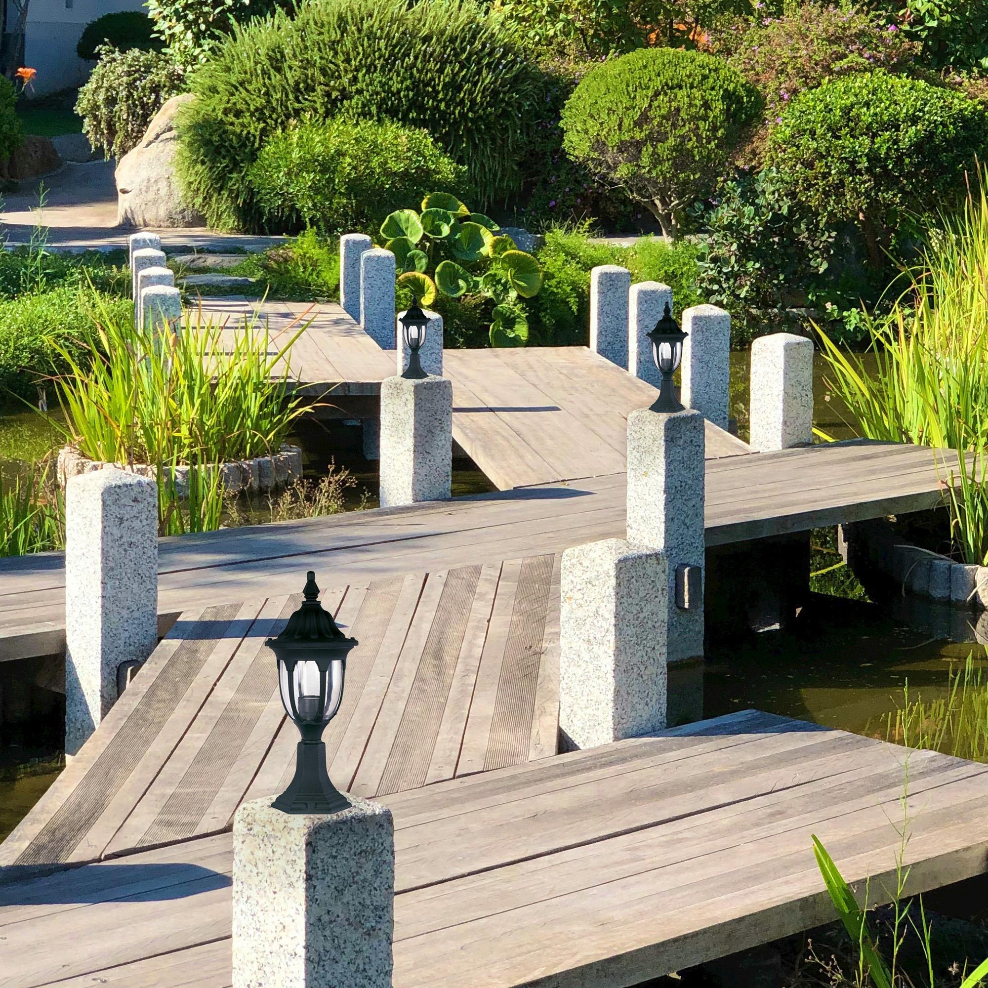 Dekoratif Bahçe Aydınlatma Apliği | Alüminyum Gövde | Rehome 1815