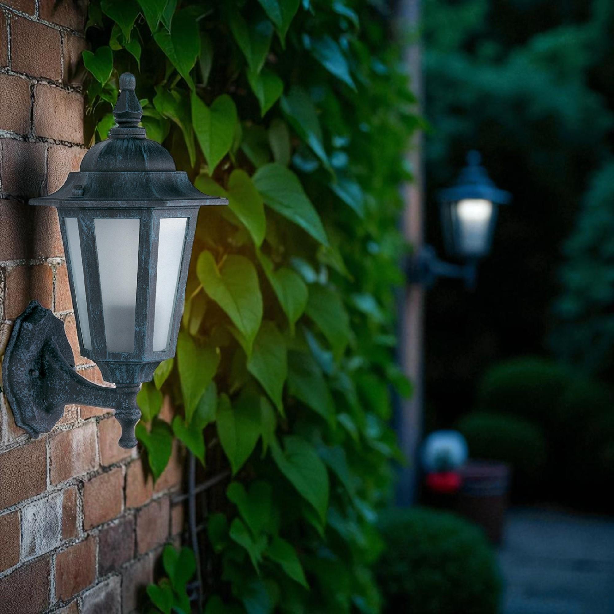 Dekoratif Bahçe Aydınlatması | Alüminyum Döküm Duvar Feneri