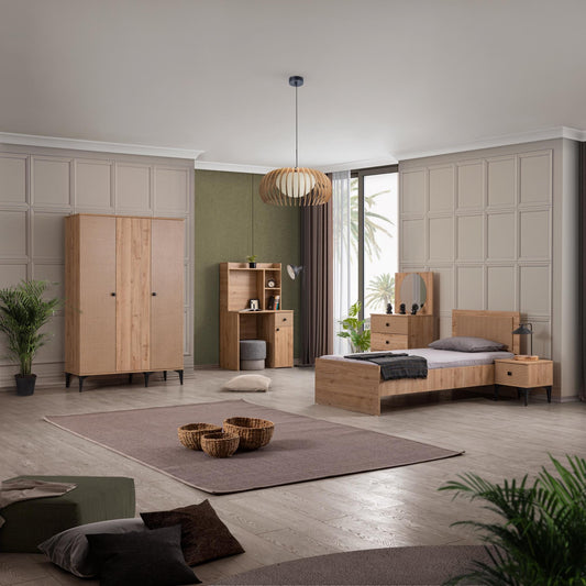 Dream Genç Odası Takımı | Karyola Dolap Çalışma Masası Seti